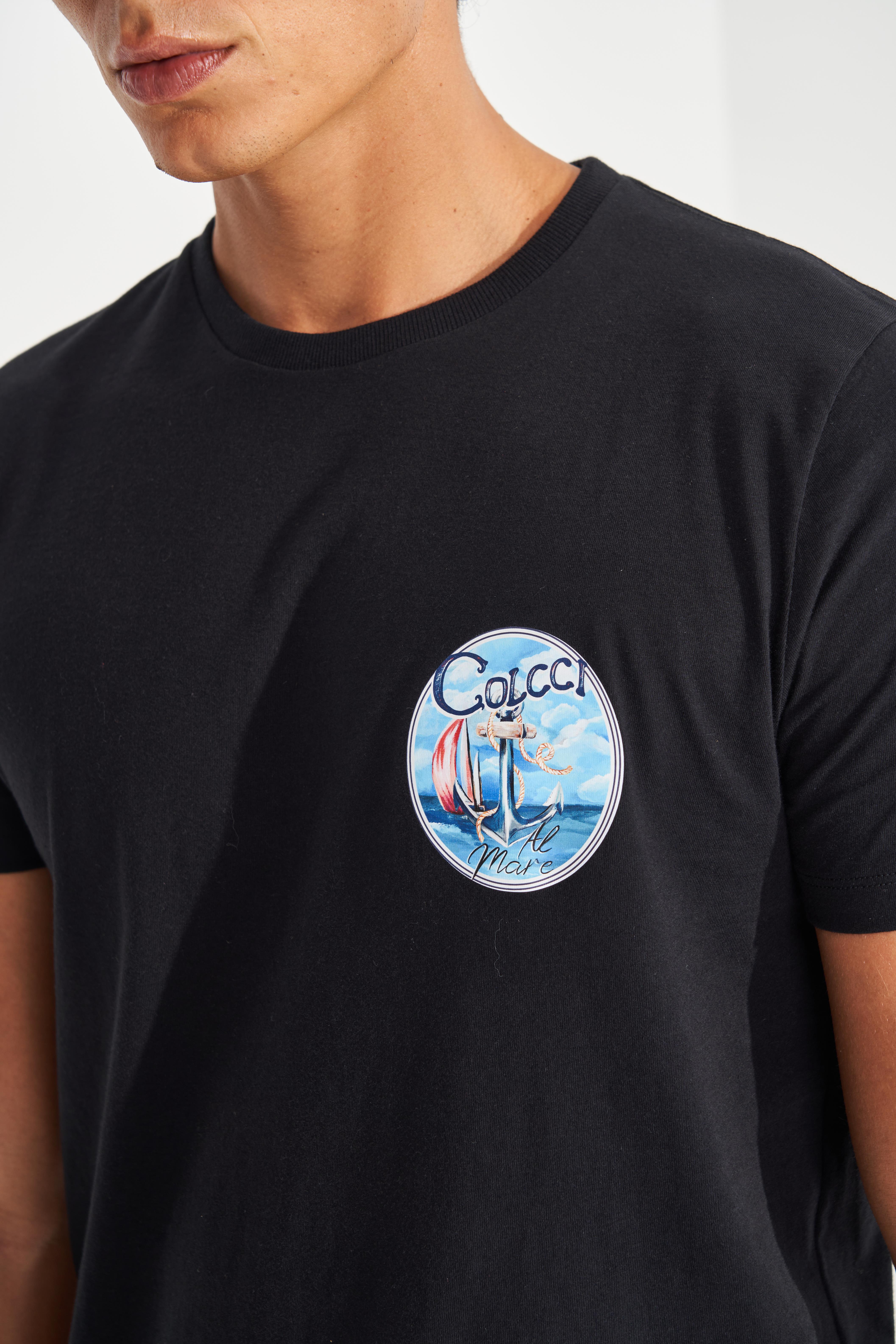 CAMISETA COLCCI G AZUL DARKNESS