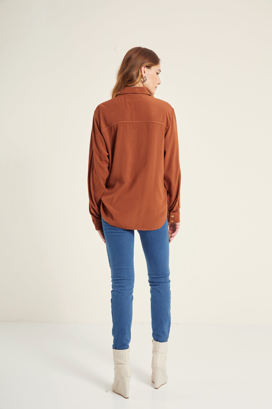 CALÇA JEANS MICHELE 38 INDIGO