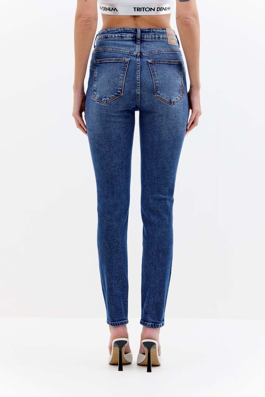 CALÇA JEANS GISELE 38 INDIGO