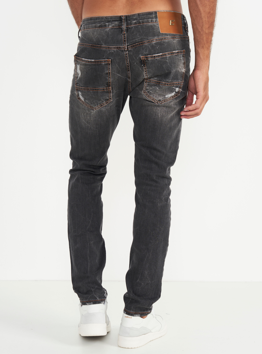 CALÇA JEANS FELIPE SKINNY 36 IND.PRETO
