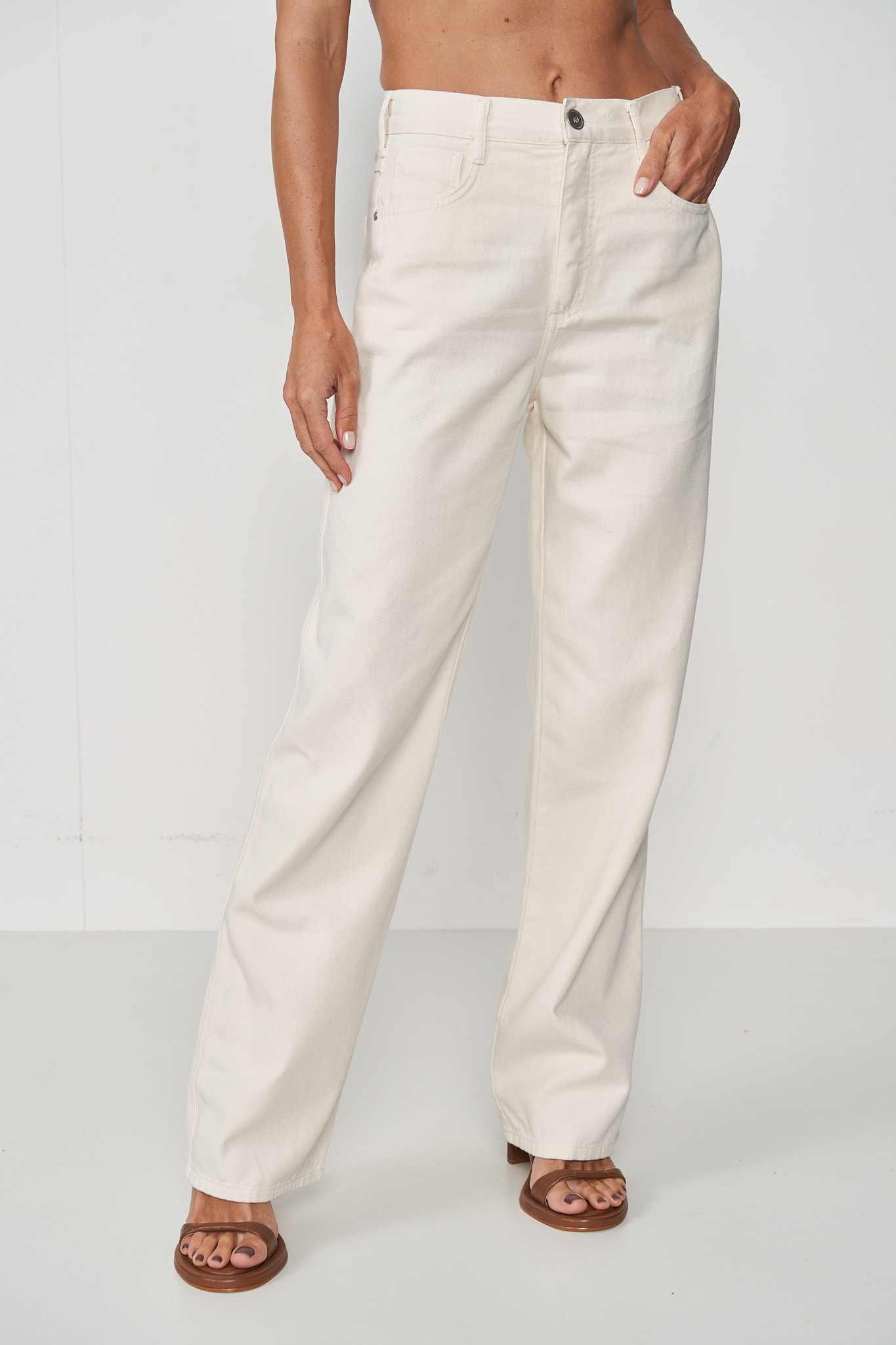 CALÇA SARJA LEONI LOW 38 OFF SHELL