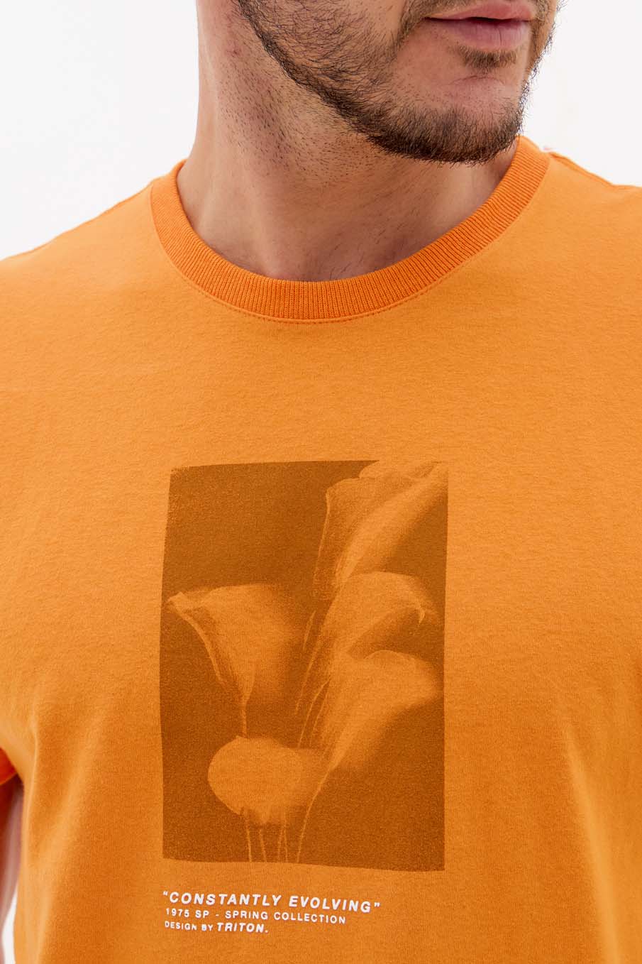 CAMISETA TRITON M LARANJA SALMONA