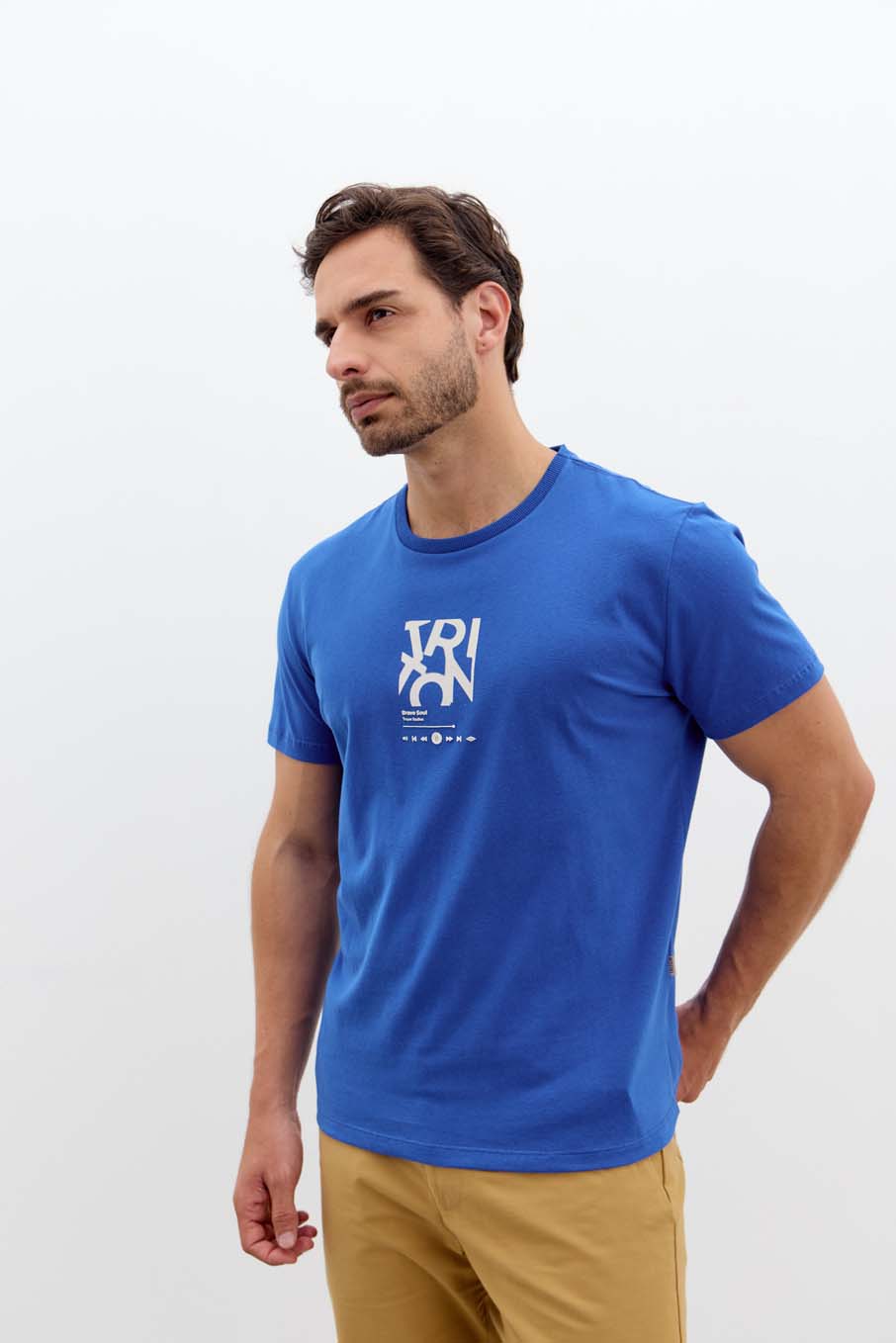 CAMISETA TRITON GG PRETO