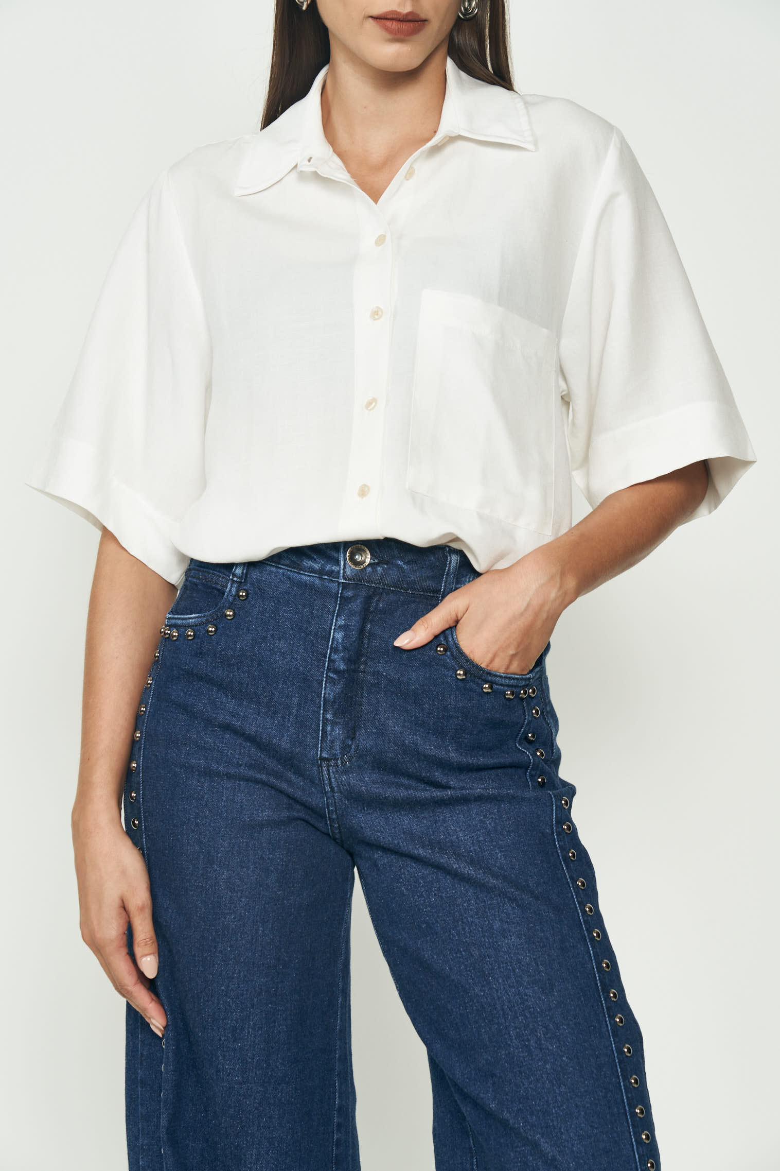 CAMISA LINHO G OFF SHELL