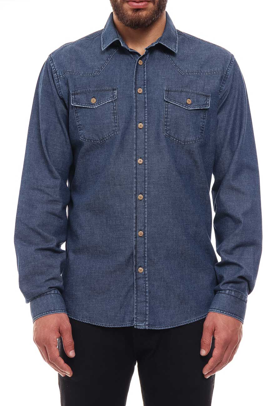 CAMISA JEANS CLASSIC PP INDIGO