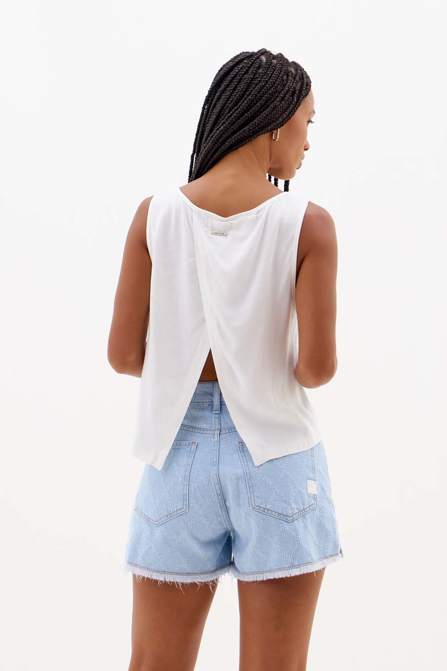 BLUSA LINHO G OFF SHELL