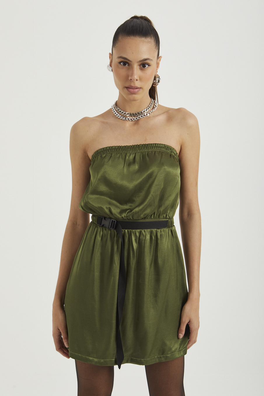VESTIDO COLCCI P VERDE ZOYA