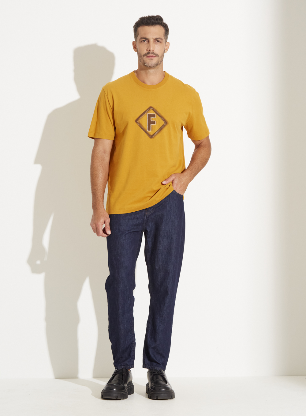 CAMISETA FORUM GG AMARELO PHISALYS