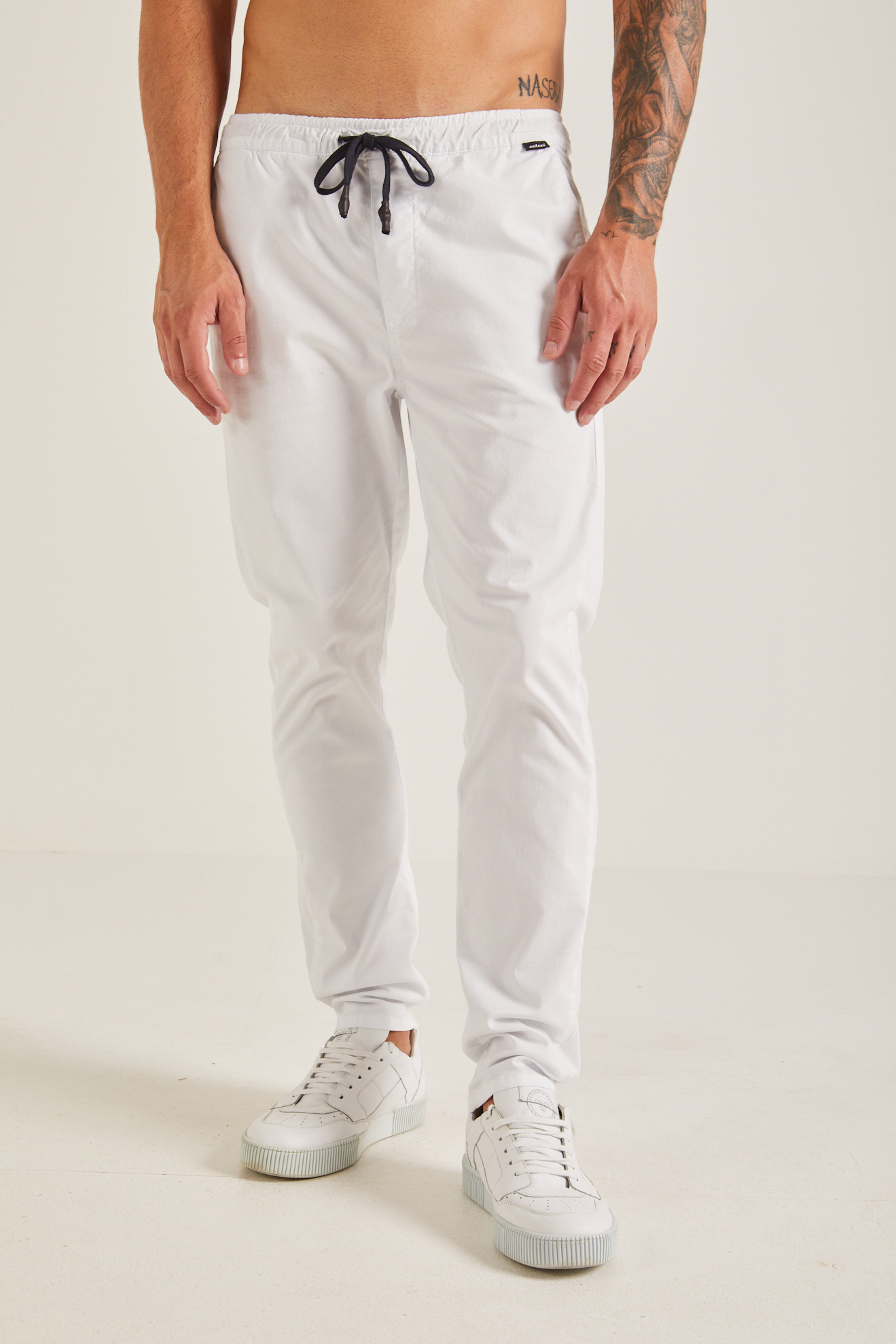 CALÇA SARJA RELAX G BRANCO