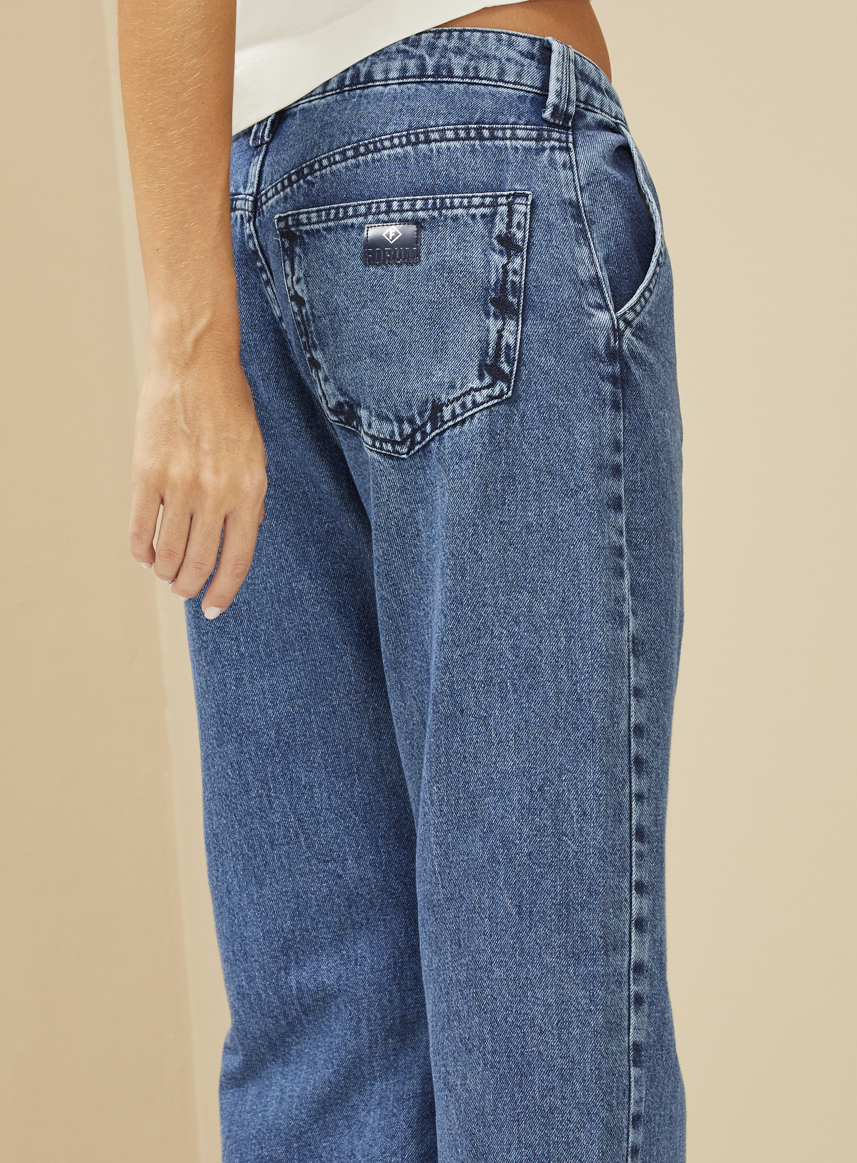 CALÇA JEANS BELLA 48 INDIGO