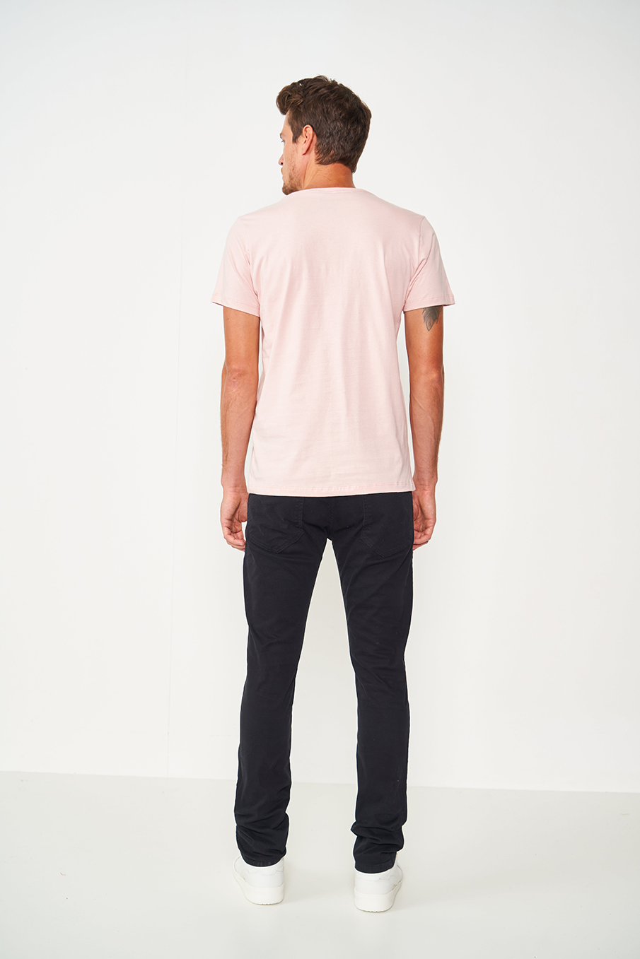 CALÇA  SARJA FELIPE SKINNY 40 PRETO