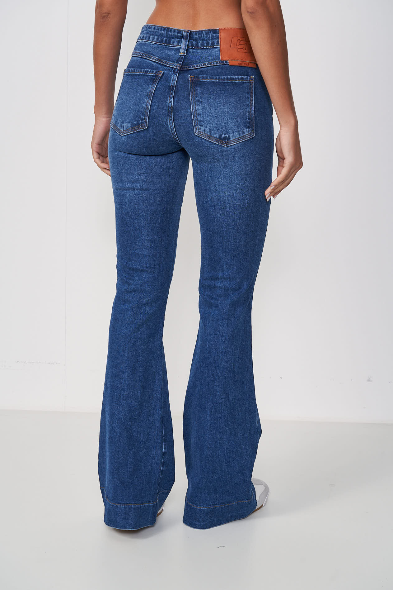 CALÇA JEANS BIA FLARE 46 INDIGO