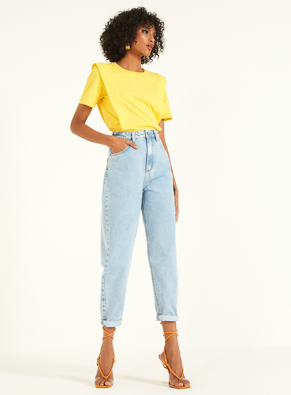 CALÇA JEANS 44 INDIGO
