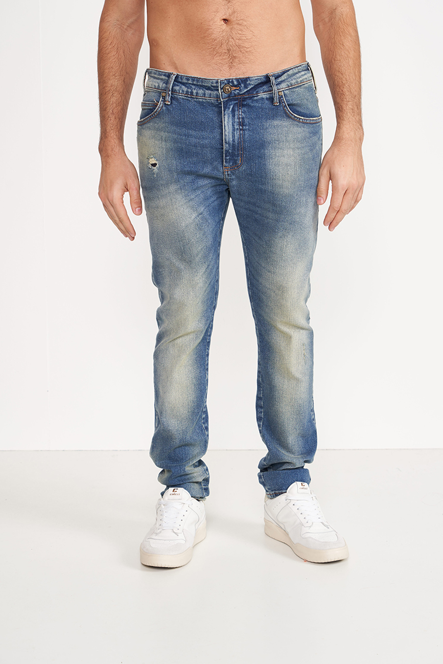 CALÇA JEANS FELIPE SKINNY 50 INDIGO