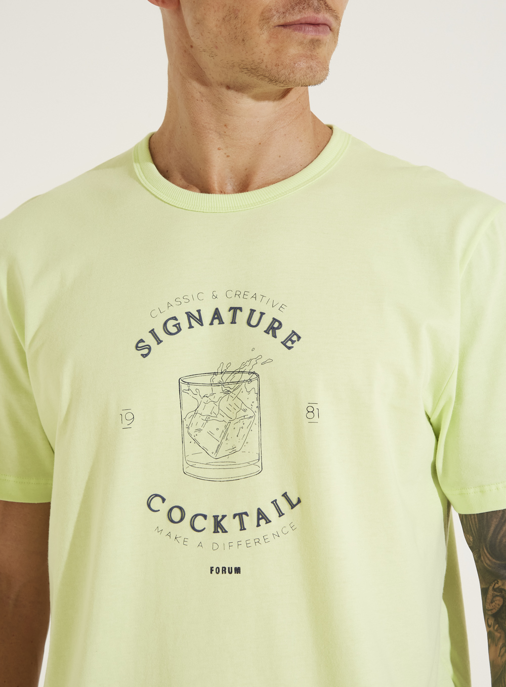 CAMISETA FORUM GG VERDE MACA