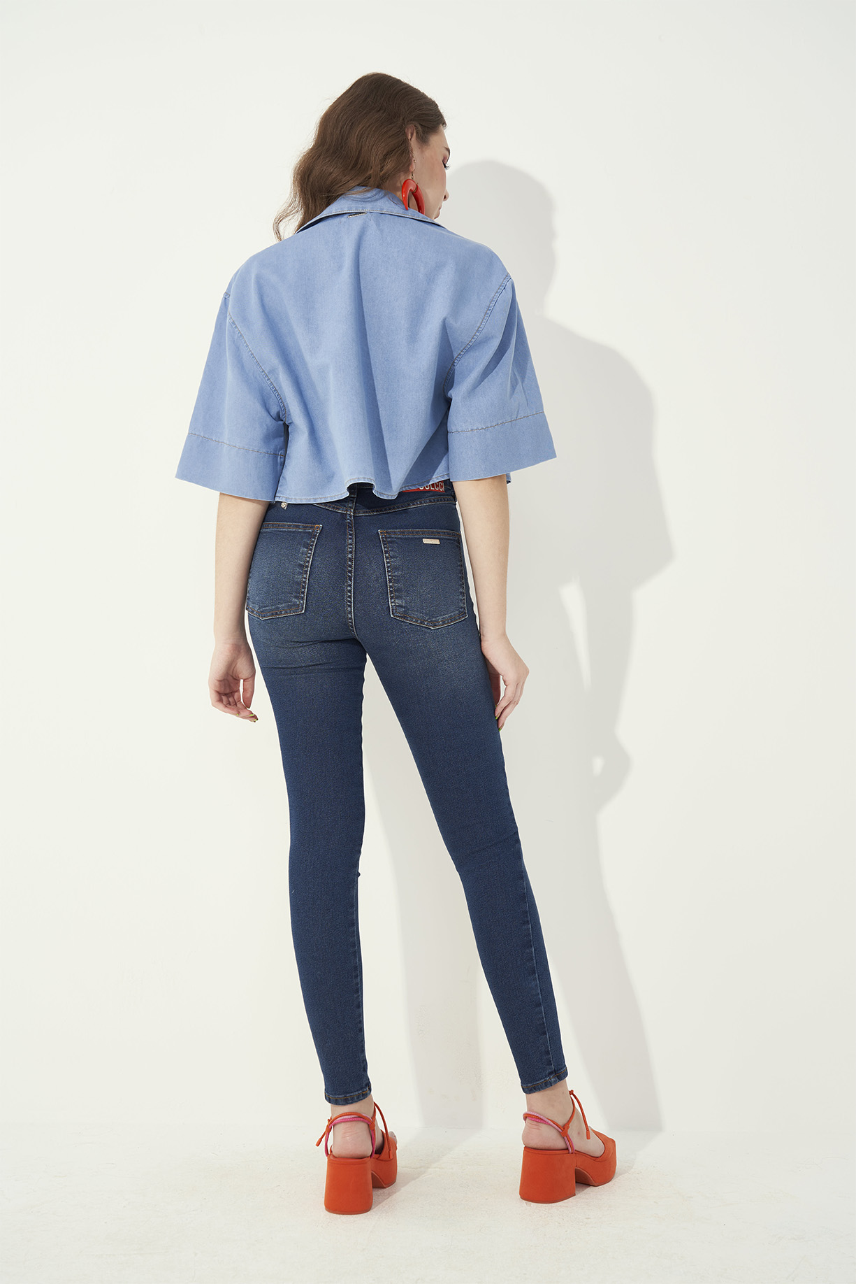 CALÇA JEANS BRUNA STRETCH 34 INDIGO