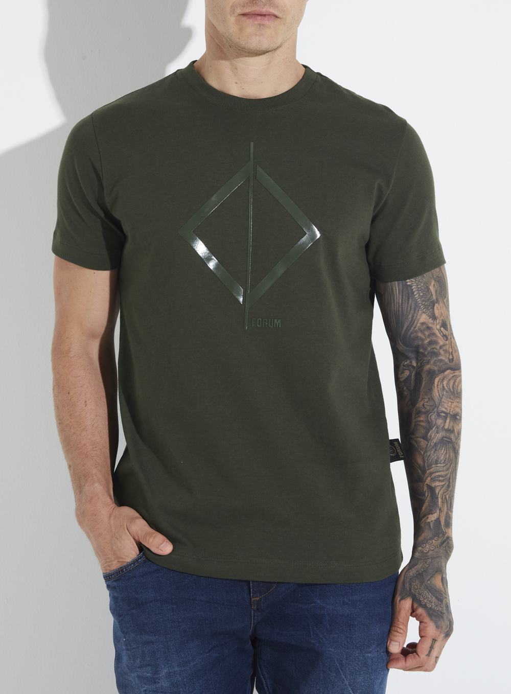 CAMISETA FORUM M VERDE KAMPALA