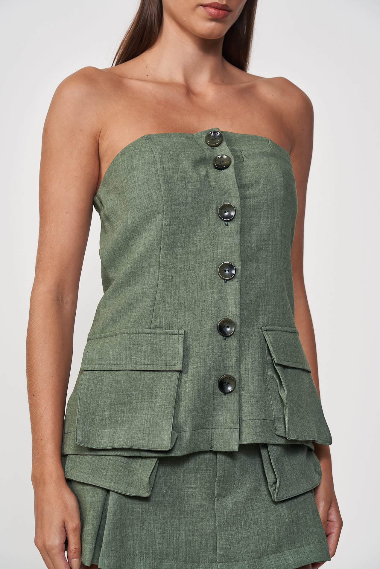 BLUSA COLCCI M VERDE ÉDEN