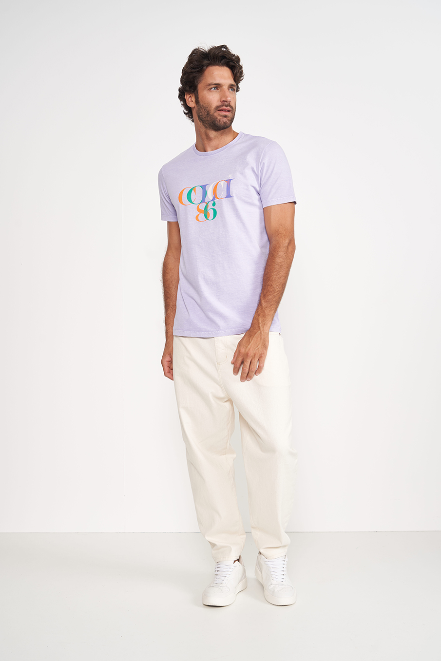 CAMISETA COLCCI M LILAS GLOSSY