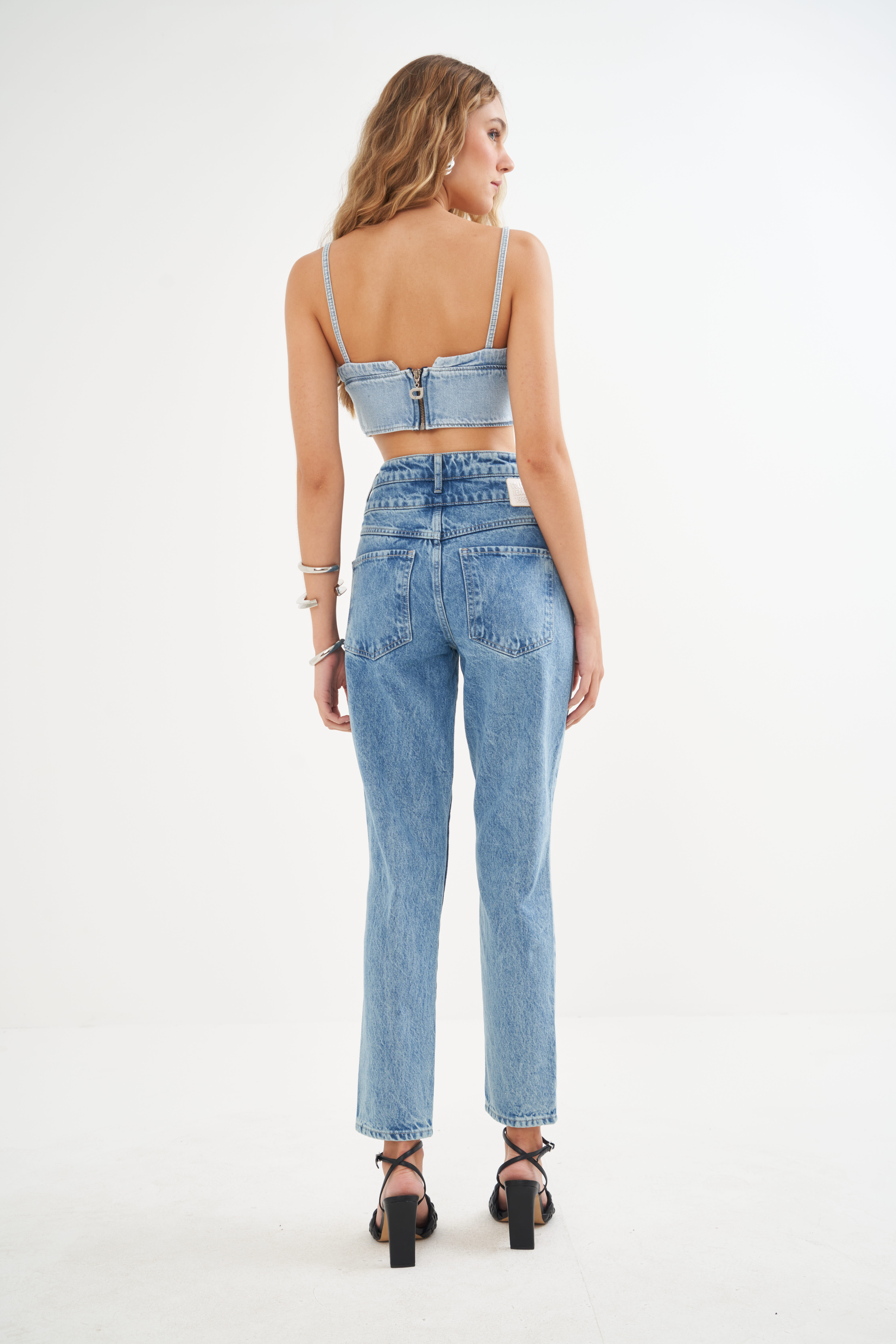 TOP JEANS M INDIGO