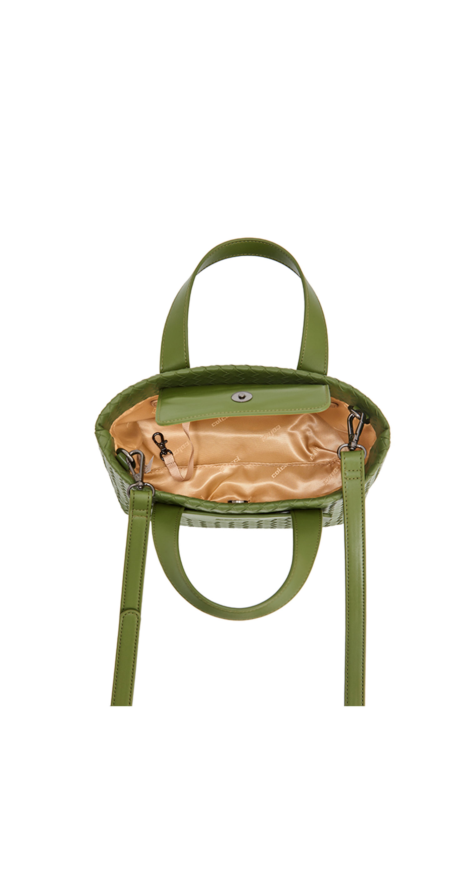 BOLSA COLCCI FEM TOTE M TRESSE U PRETO