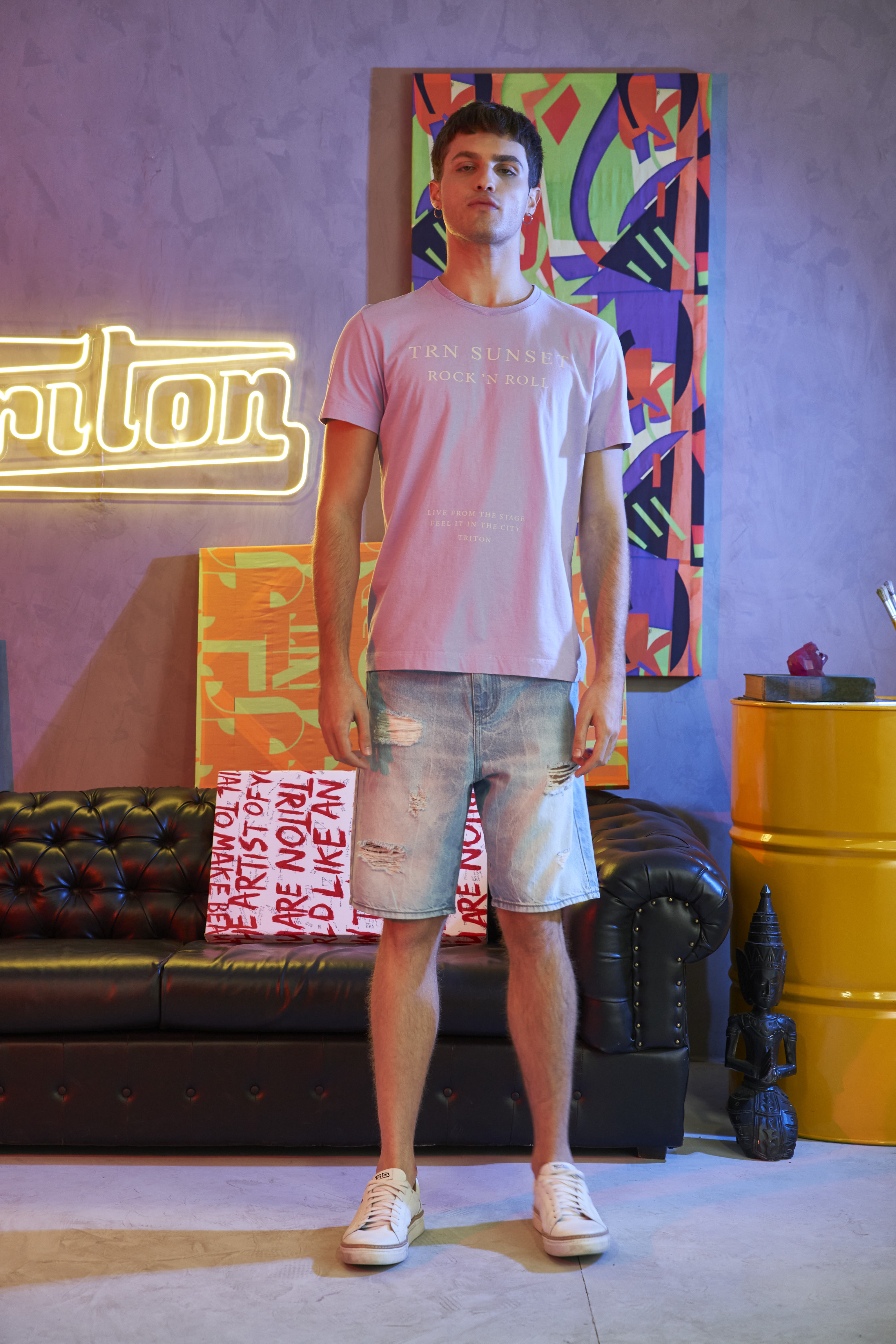 BERMUDA JEANS LUAN 36 INDIGO