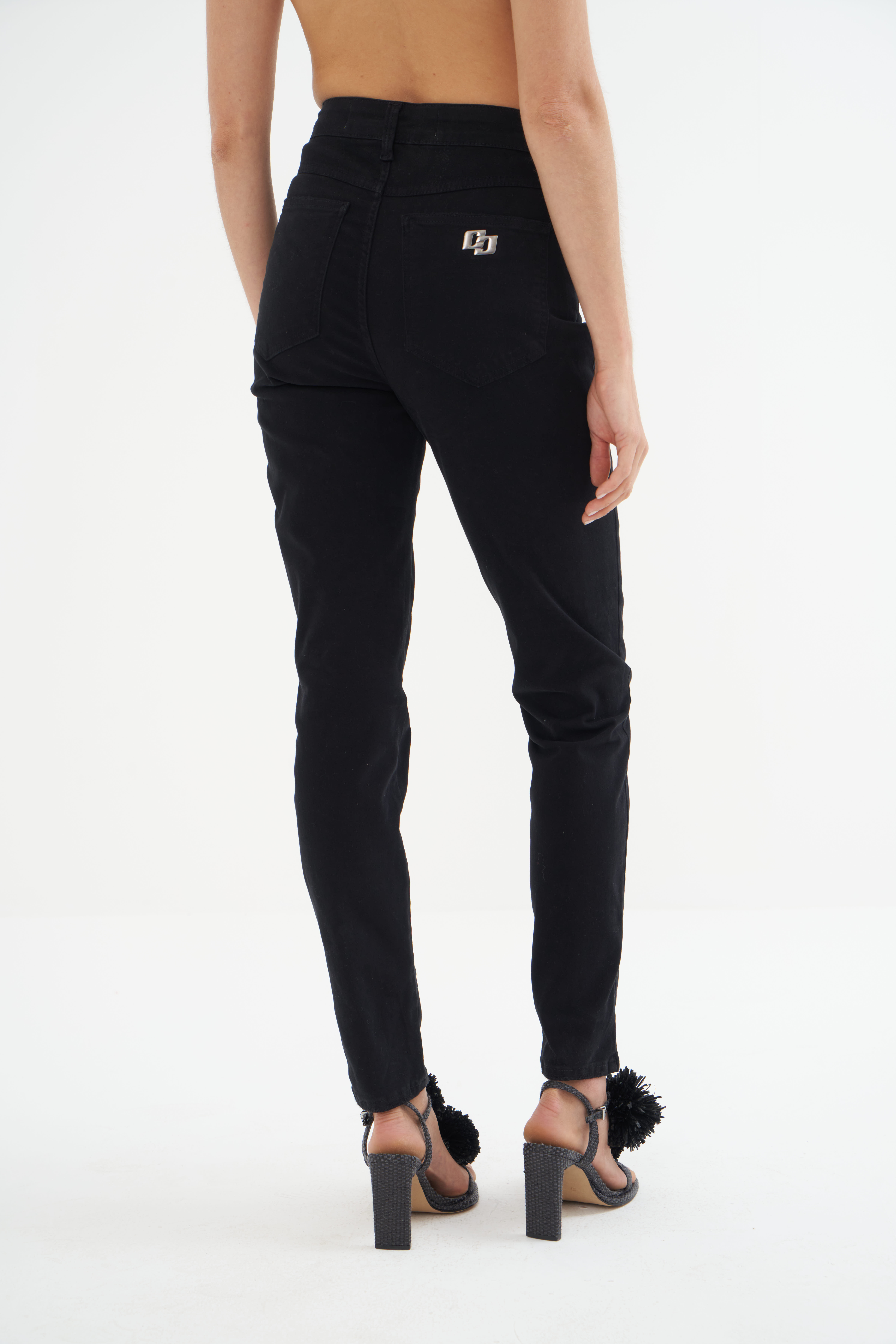 CALÇA SARJA BRUNA STRETCH 46 PRETO