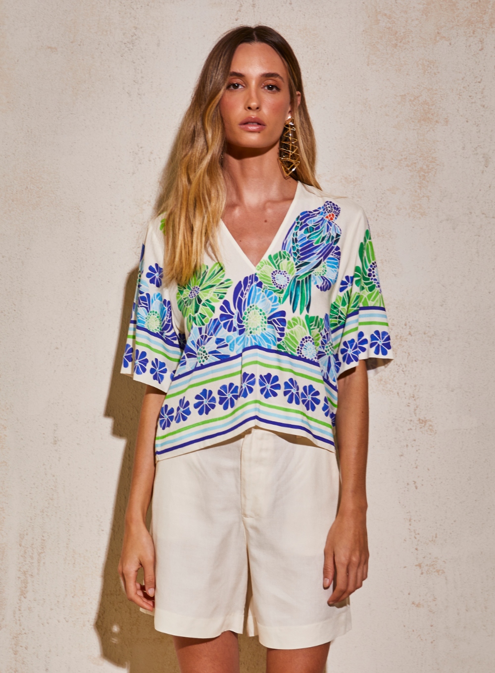 BLUSA ESTAMPADA P MOSAICO II