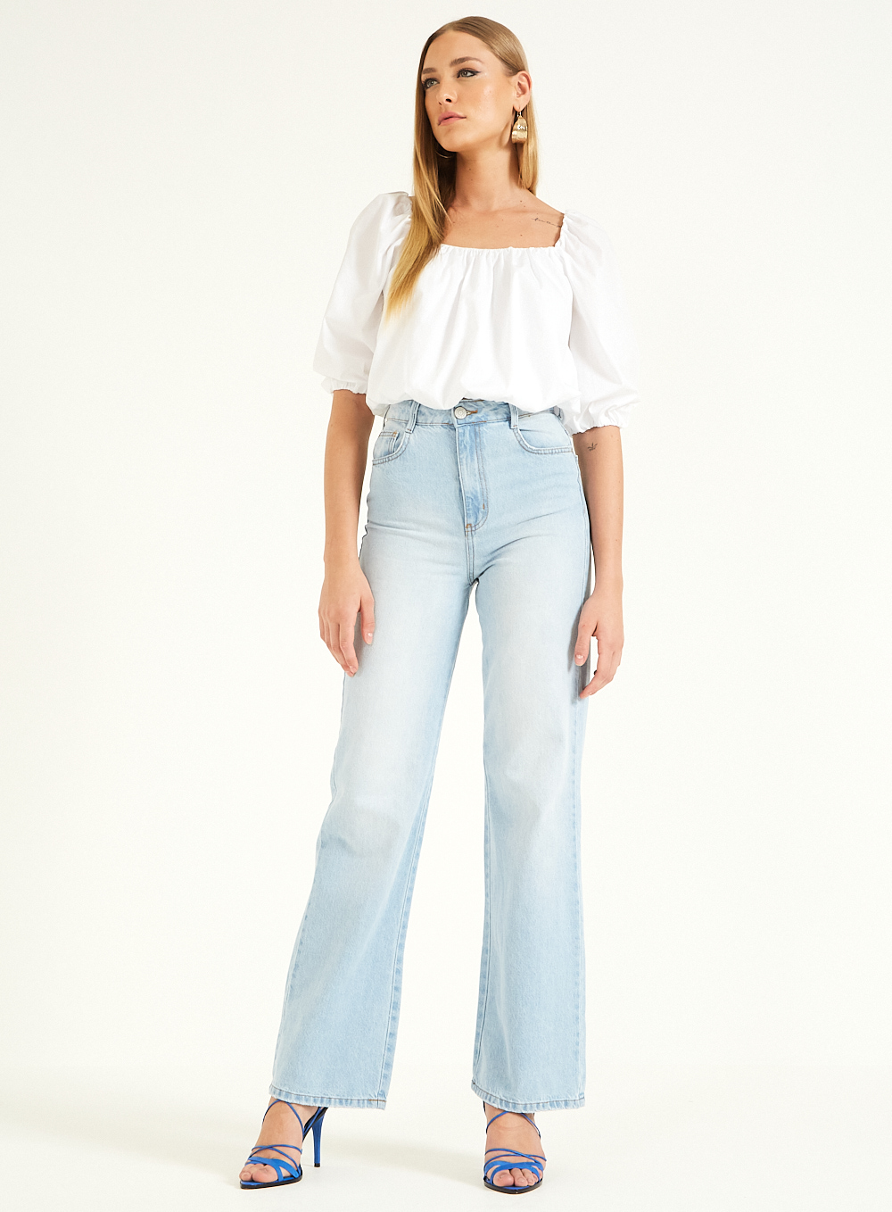 CALÇA JEANS BELLA 44 INDIGO