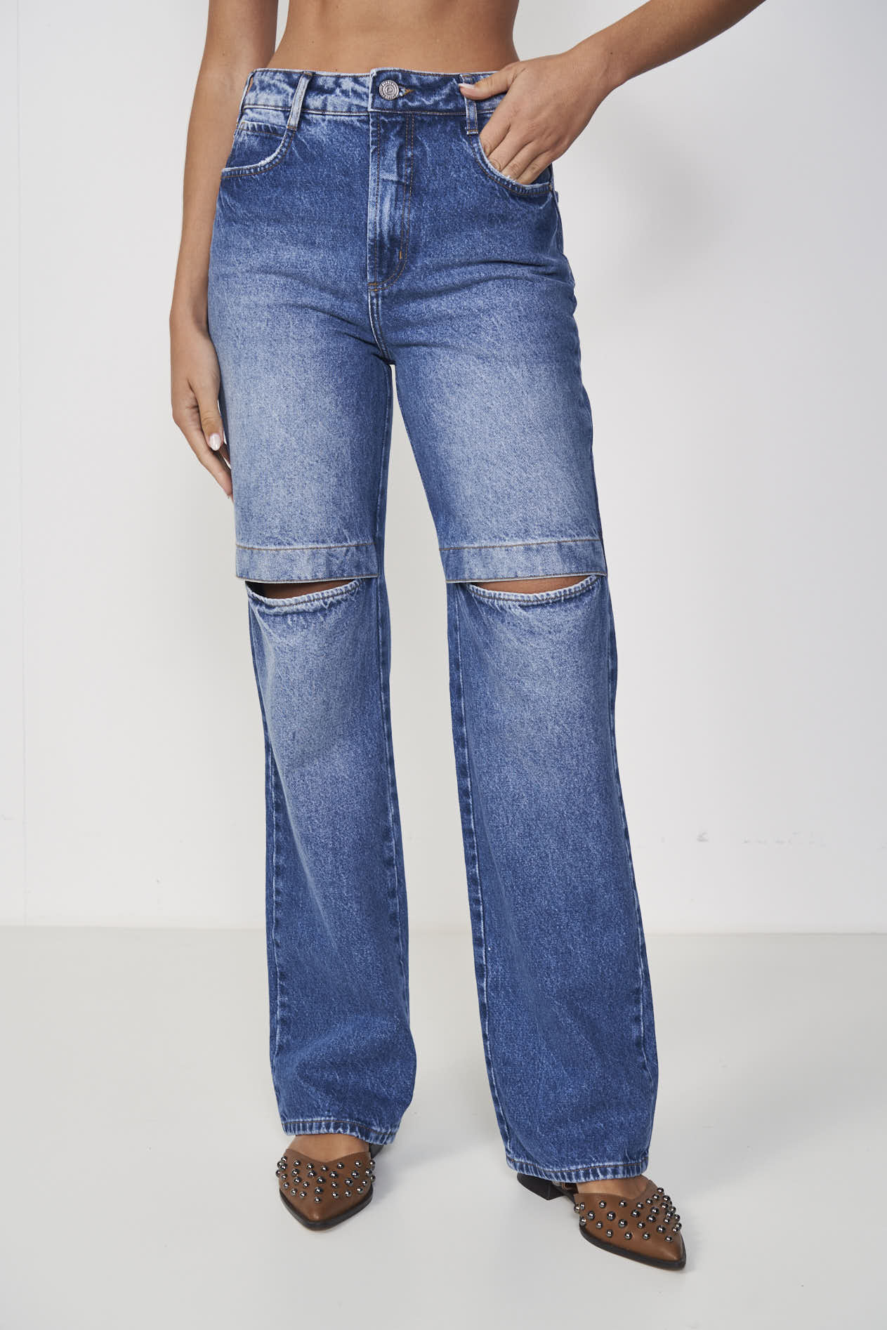 CALÇA JEANS BERLIM 38 INDIGO