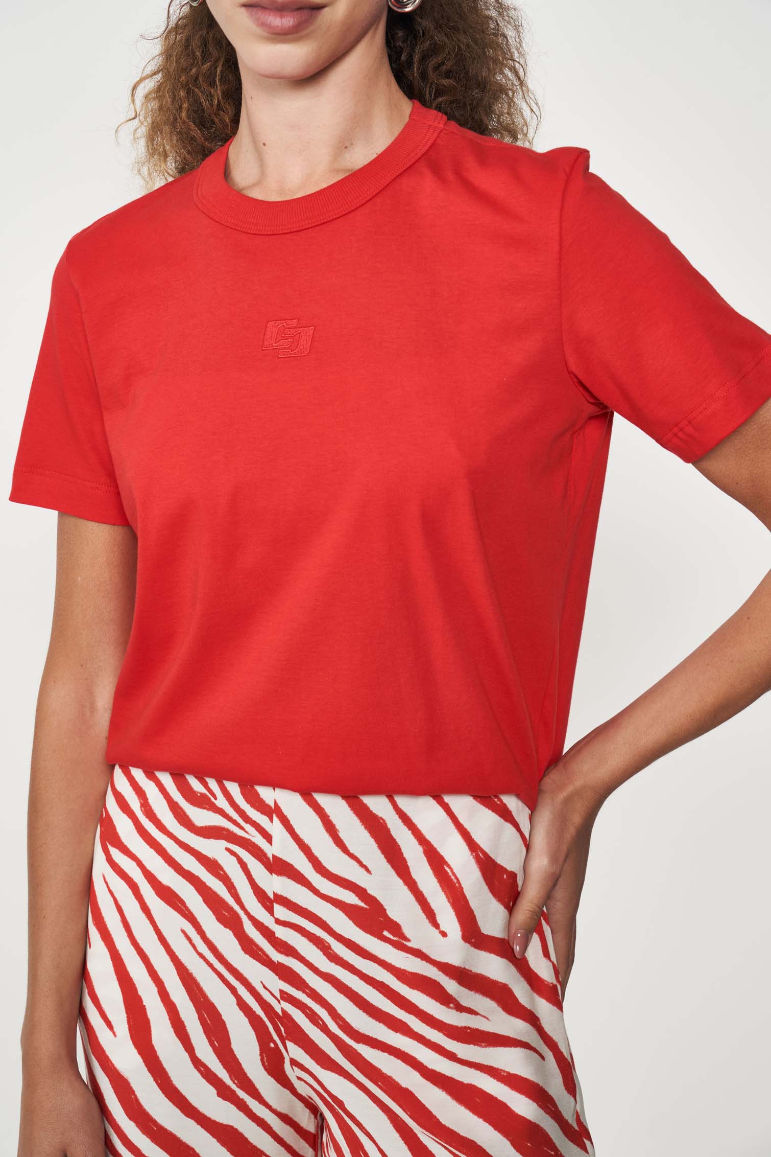 CAMISETA COLCCI G MARROM EVERMORE