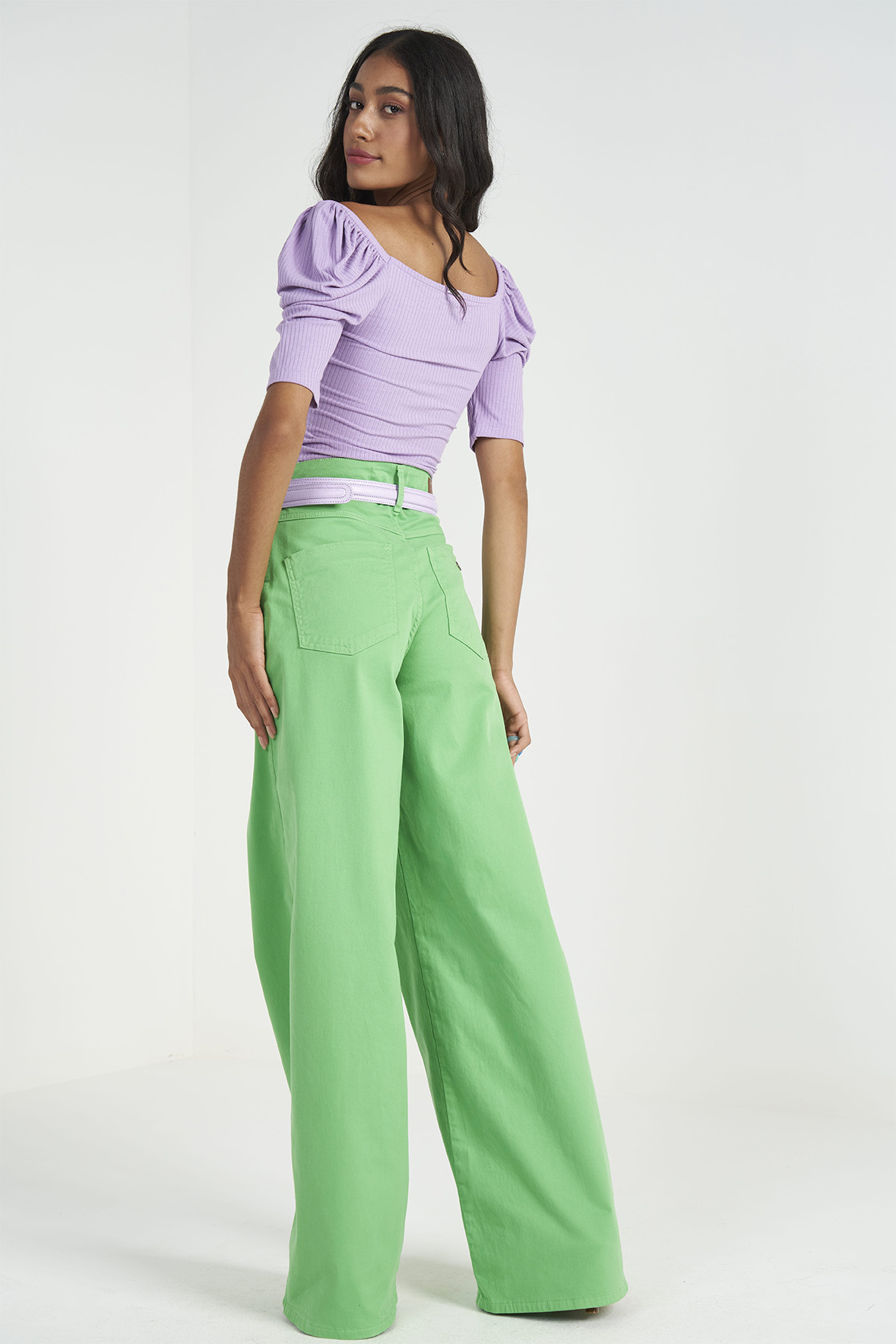 BLUSA CANELADA G VERDE SPRINGLER