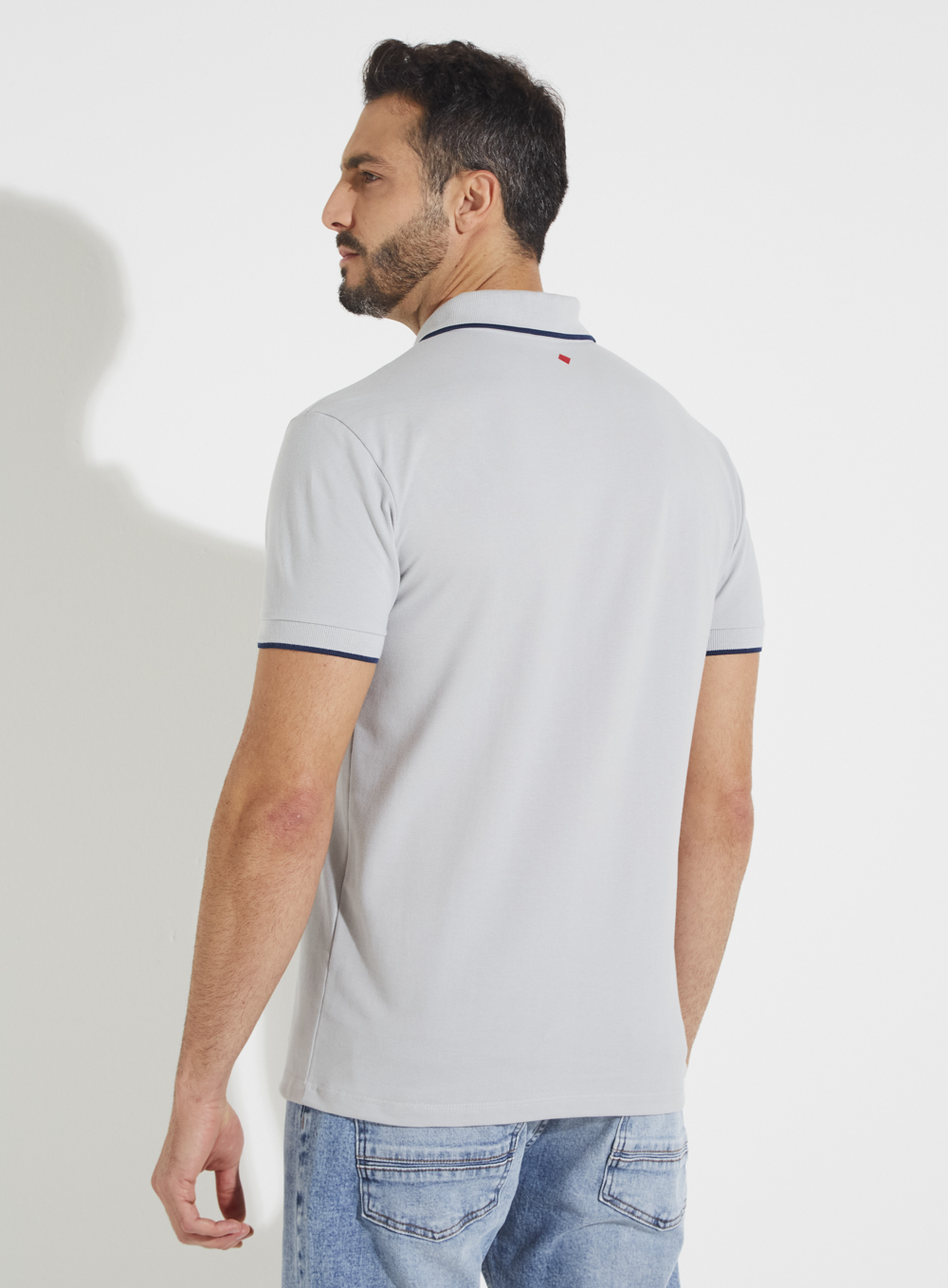 POLO FORUM M CINZA PEWTER