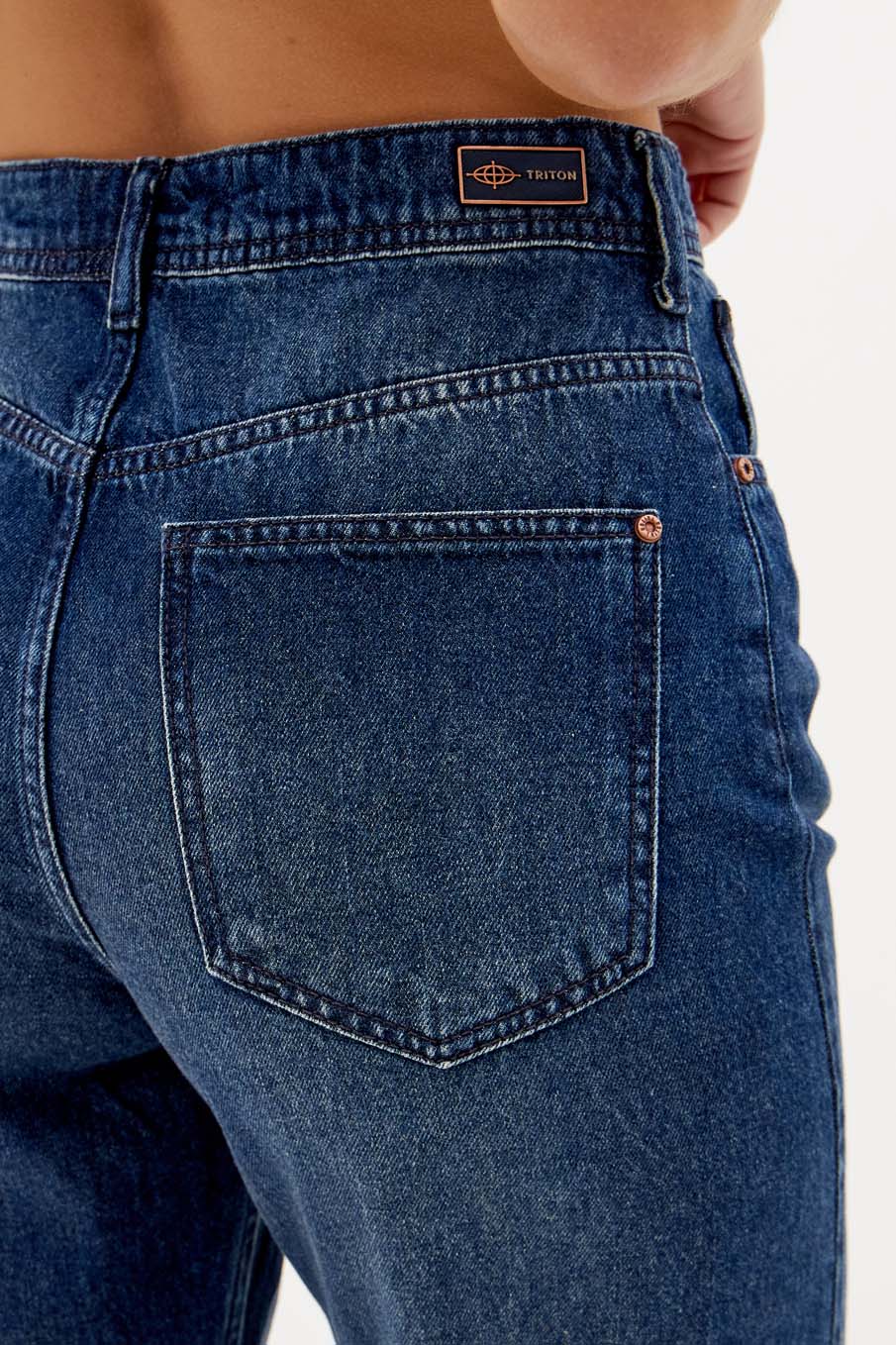 CALÇA JEANS AYLA 38 INDIGO