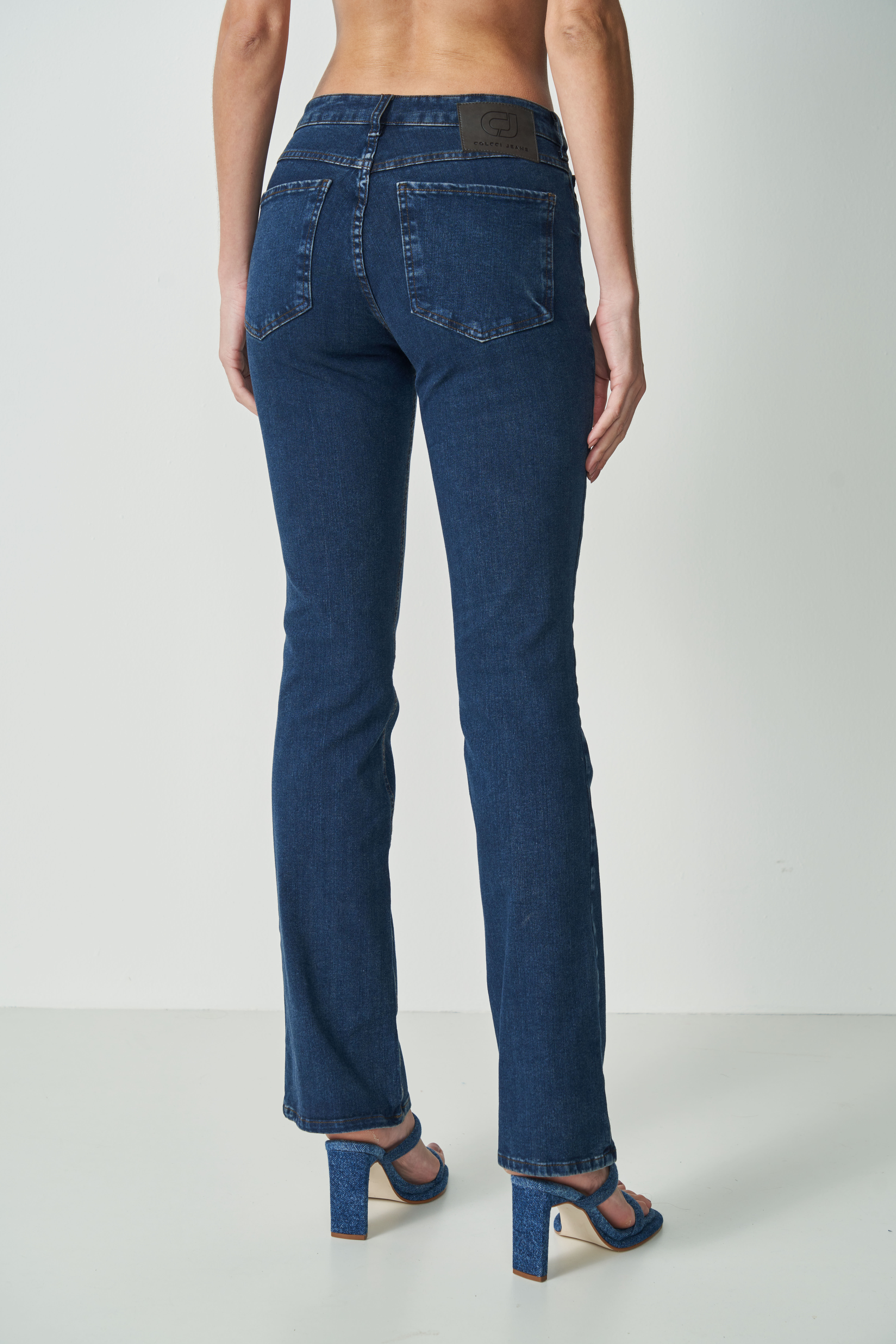 CALÇA JEANS BIA RETA 36 INDIGO