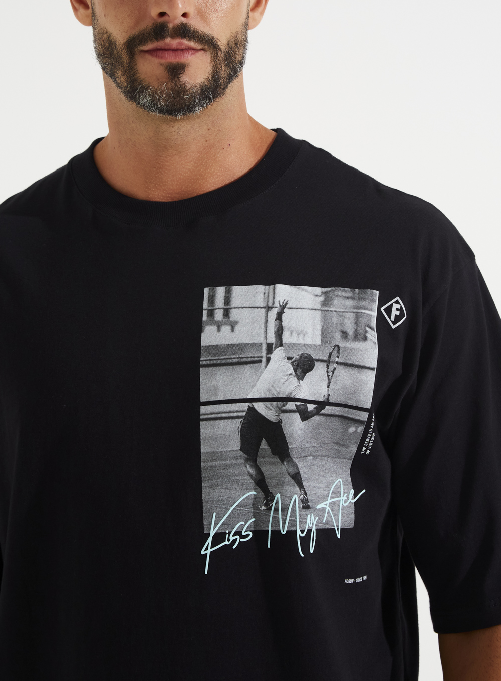 CAMISETA FORUM M PRETO