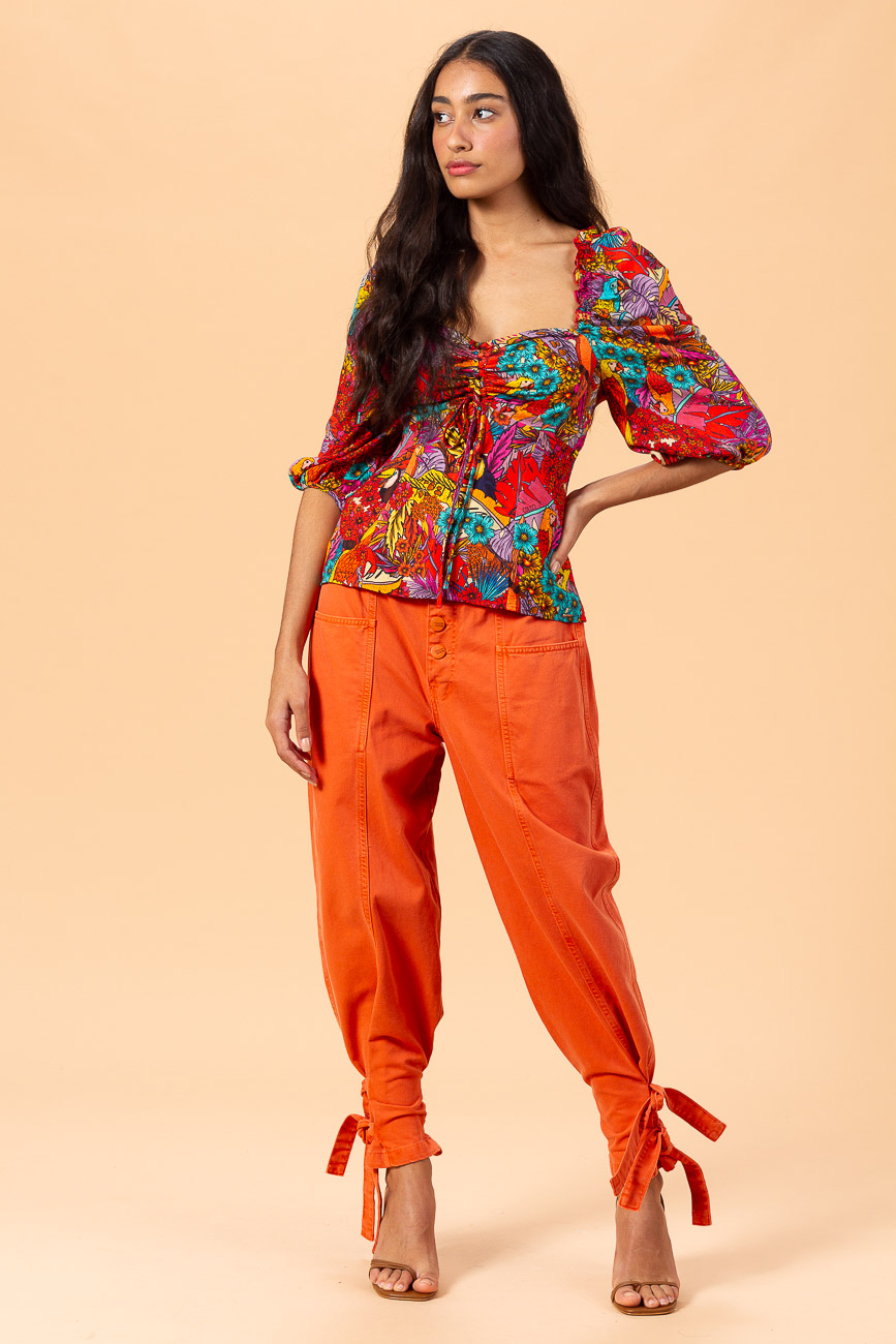 BLUSA ESTAMPADA P RED SUNSET