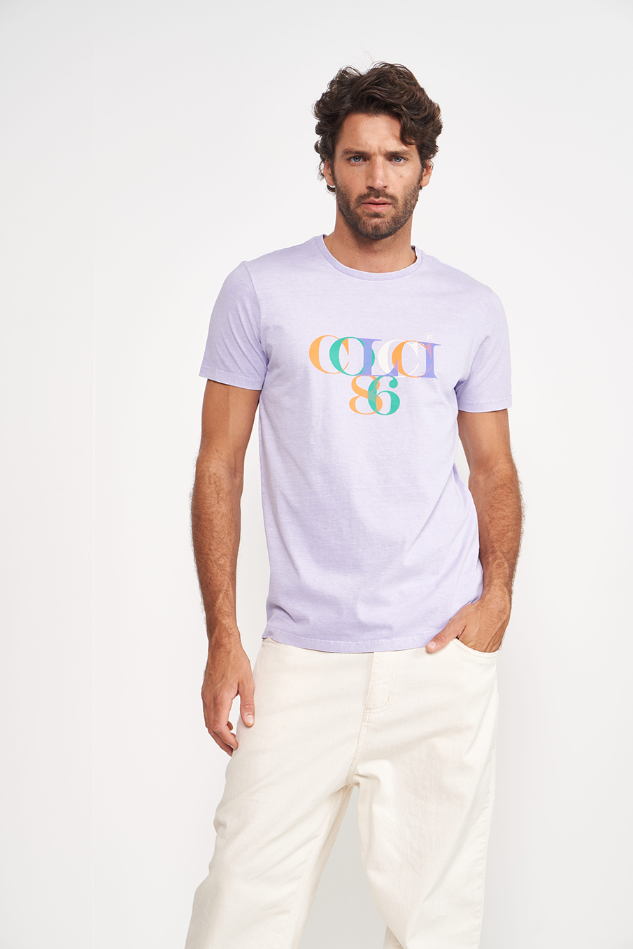 CAMISETA COLCCI M LILAS GLOSSY