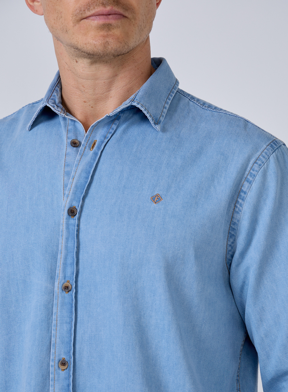 CAMISA JEANS RELAX M INDIGO
