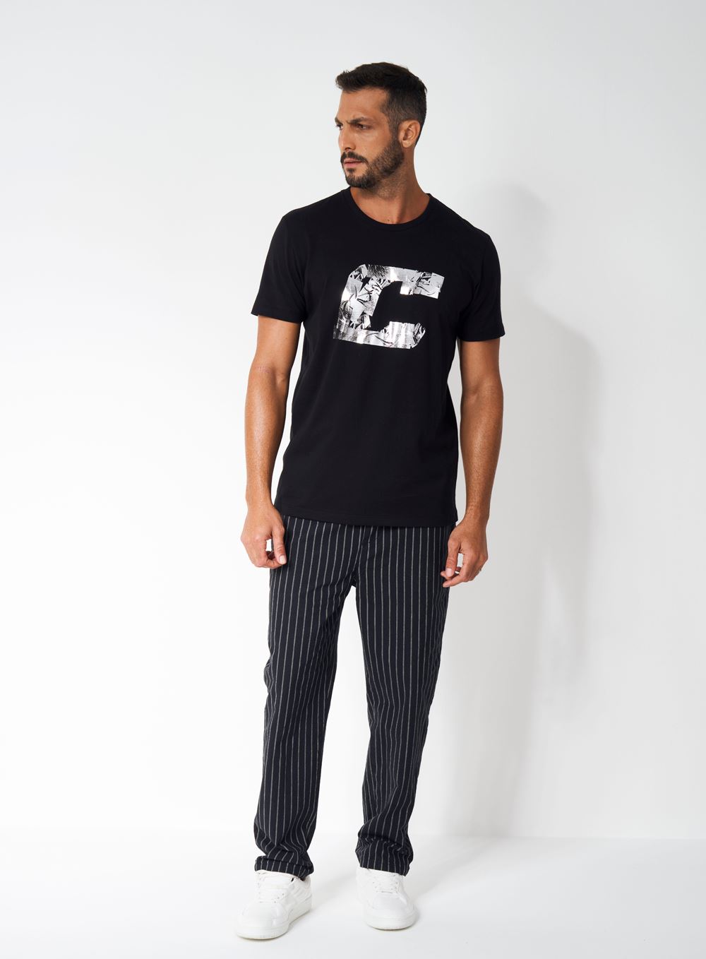 CALÇA LISTRADA P LISTRADO