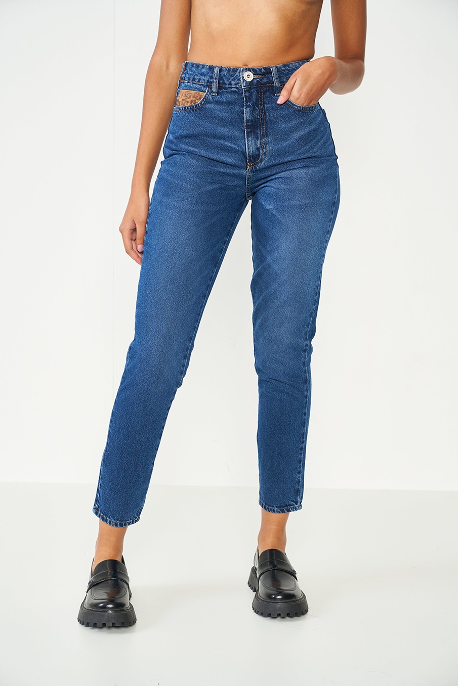 CALÇA JEANS BRUNA 36 INDIGO