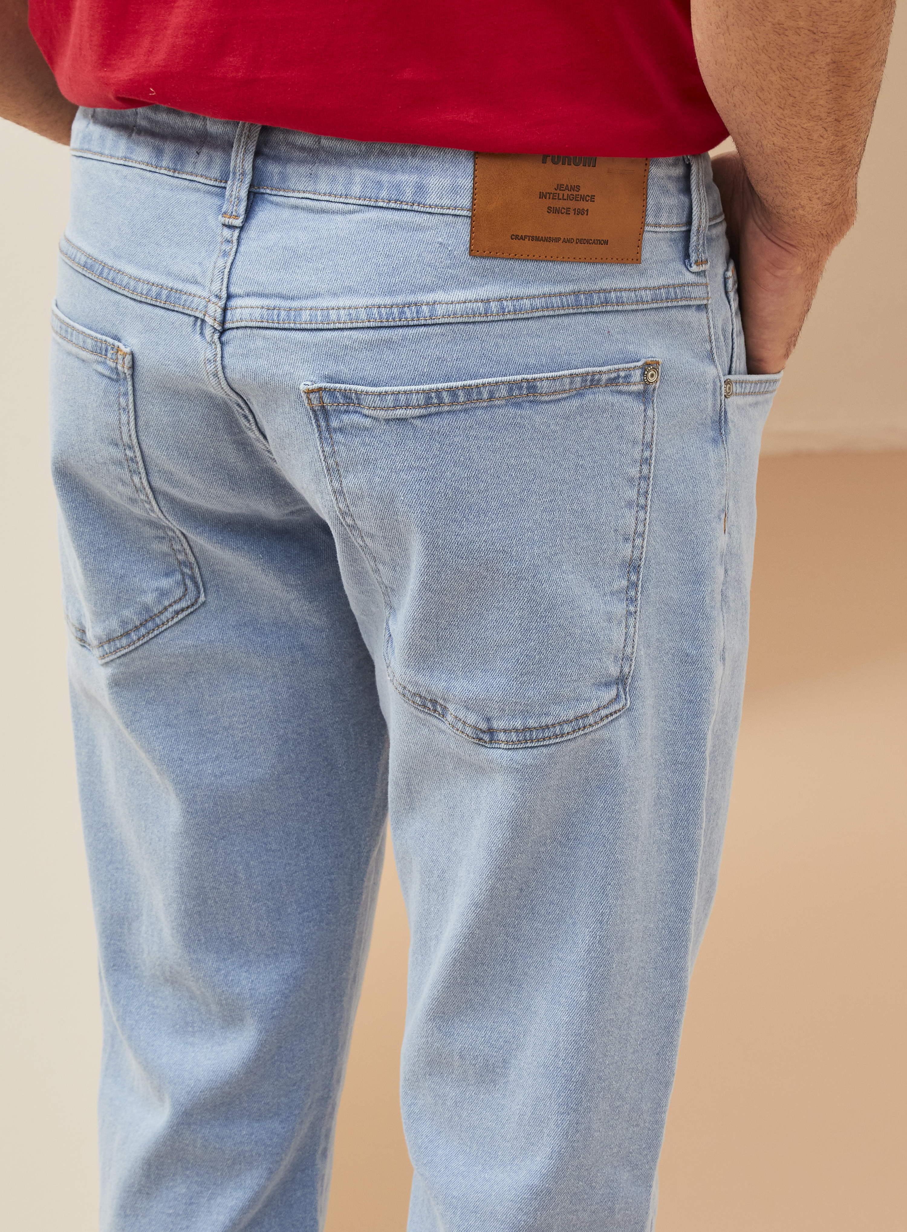 CALÇA JEANS PAUL SLIM 42 INDIGO
