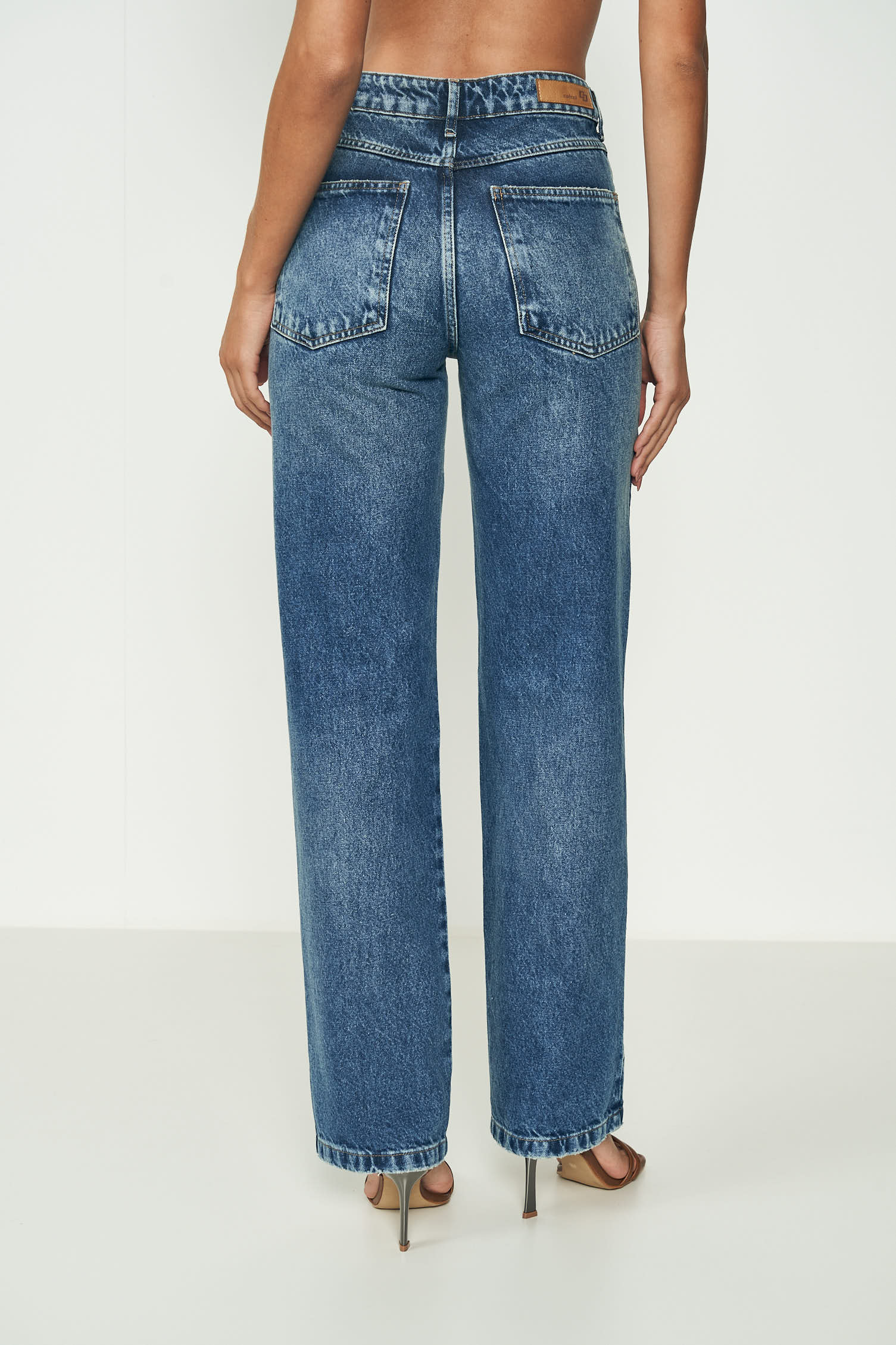 CALÇA JEANS JULIETTE 42 INDIGO