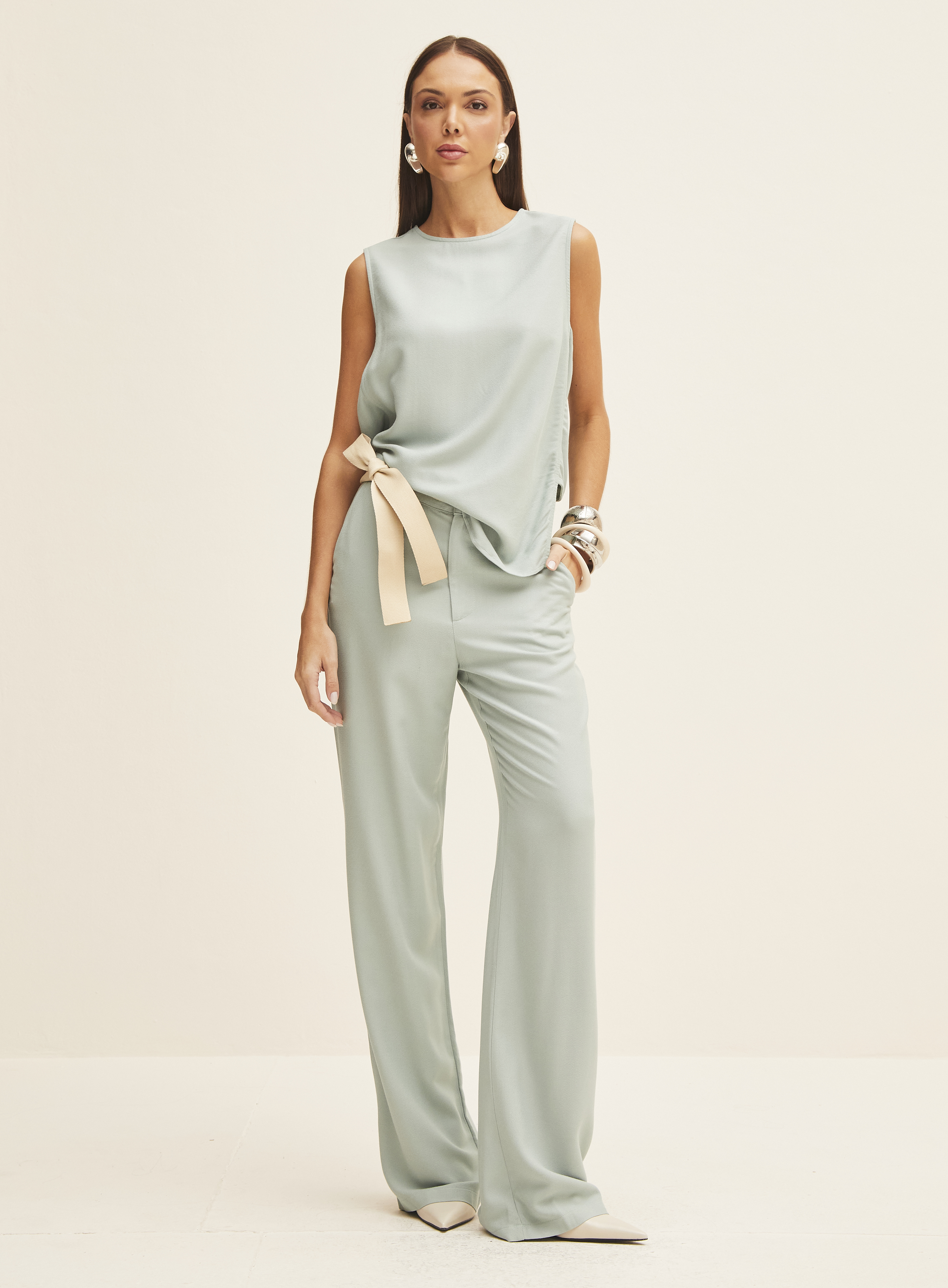 BLUSA FORUM M VERDE AGAVE