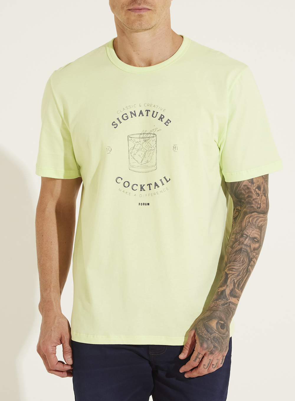 CAMISETA FORUM GG VERDE MACA