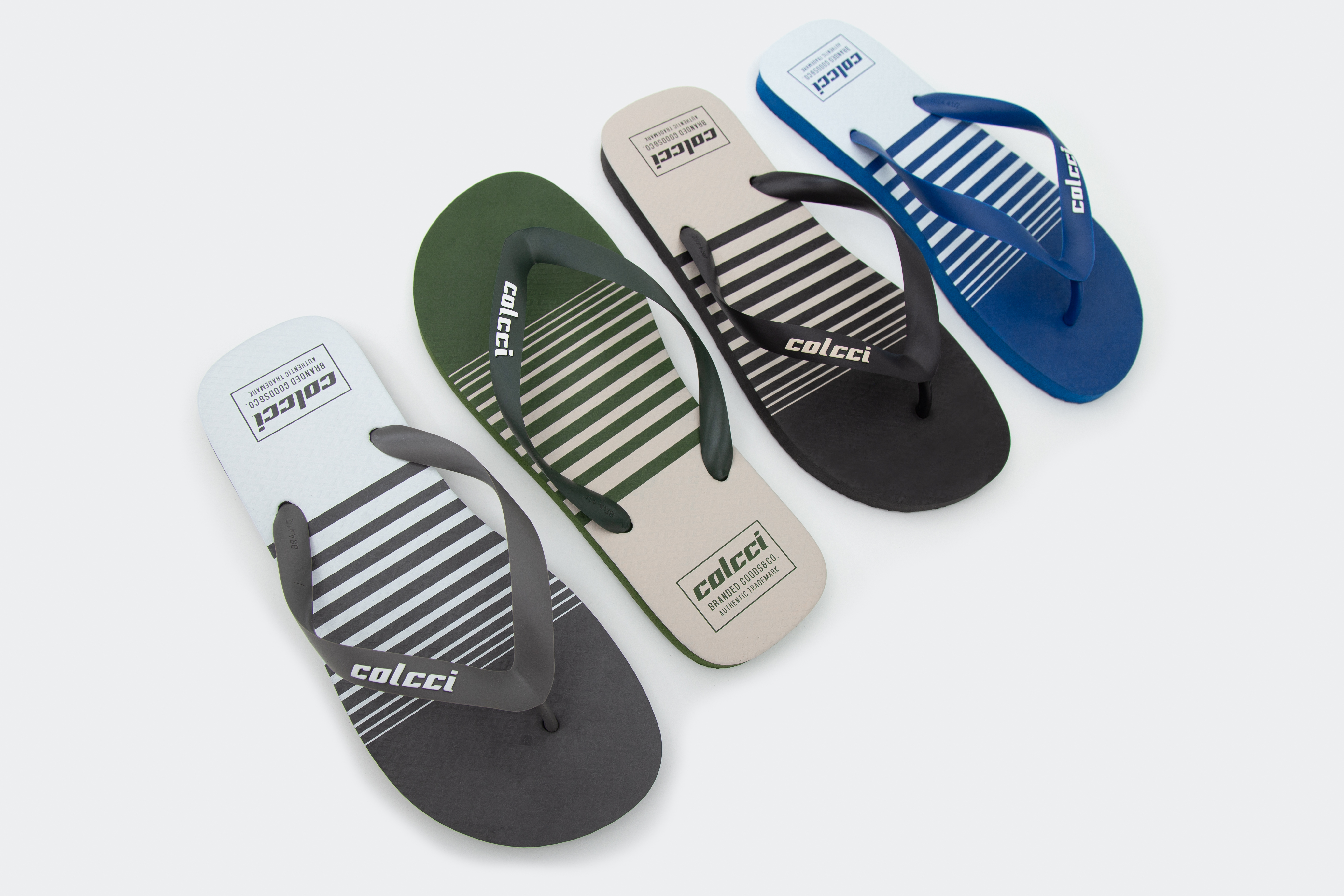 CHINELO MASC COLCCI BRANDED 43-44 VERDE DRAGON