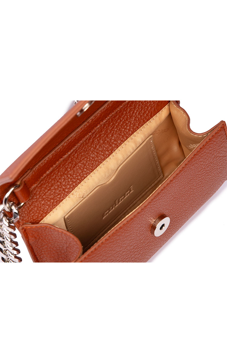 BOLSA COLCCI FEM CROSSBODY BASIC U CARAMELO