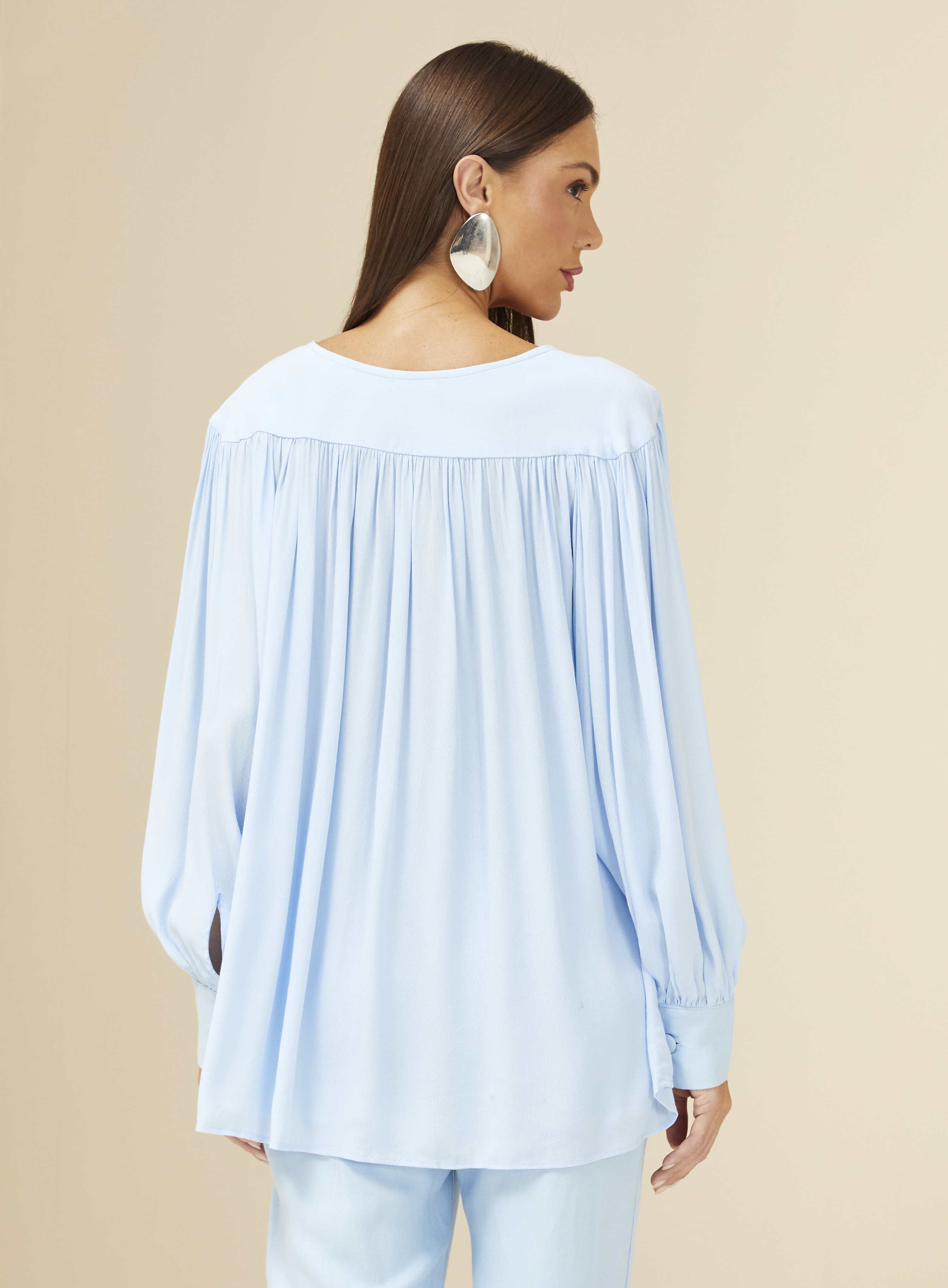 BLUSA FORUM M AZUL SKEY