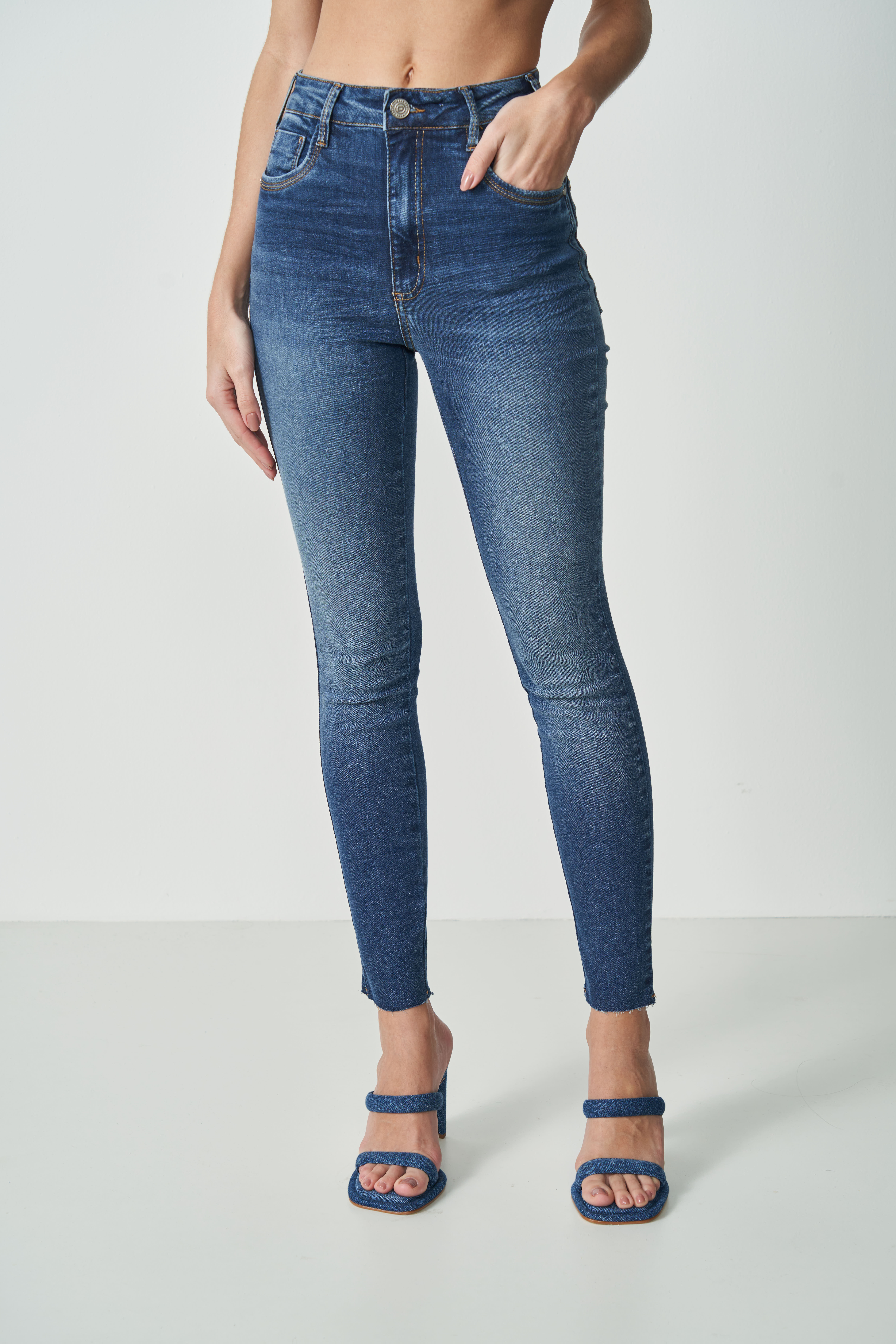 CALÇA JEANS BRUNA STRETCH 36 INDIGO