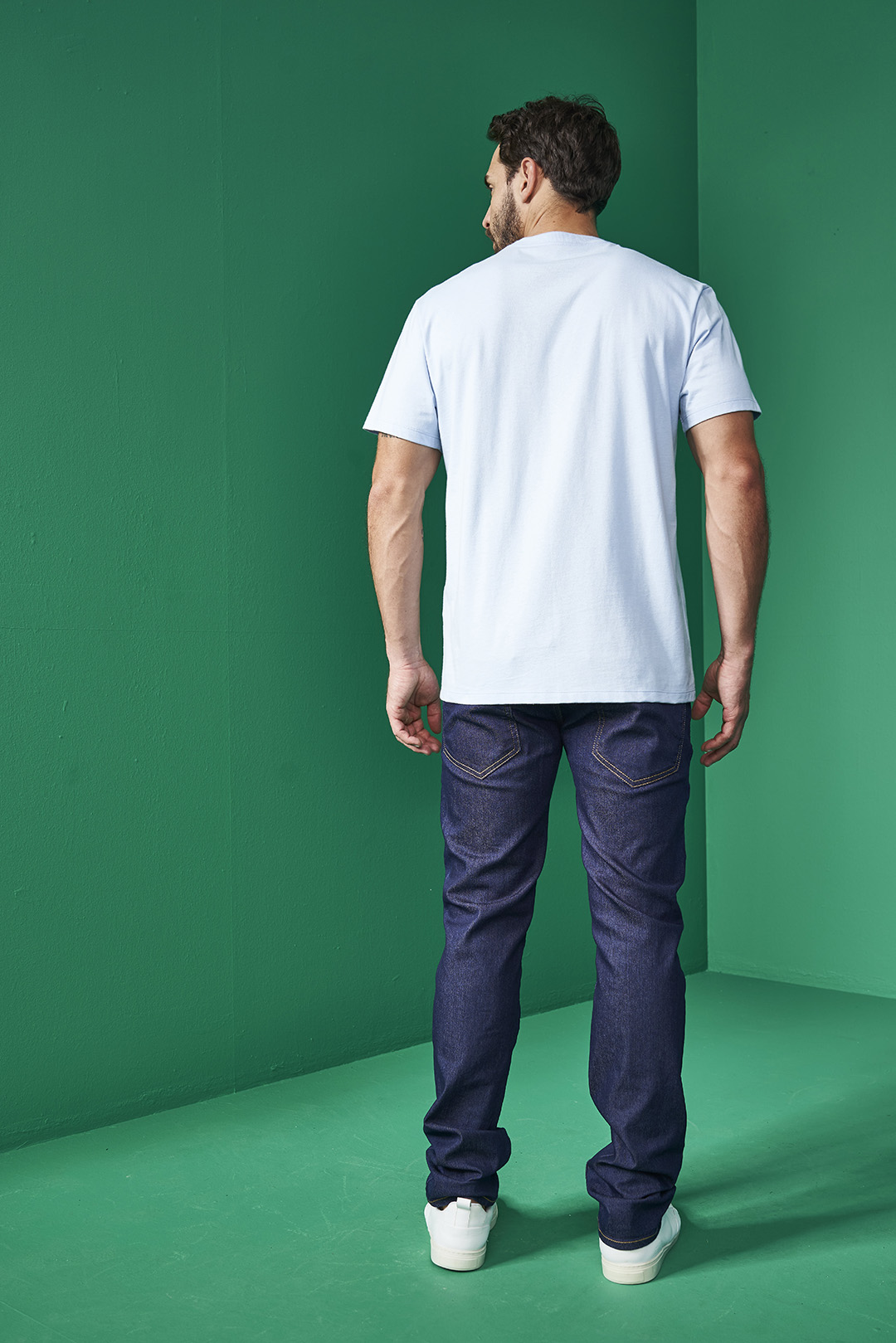 CALÇA JEANS ALEX SLIM 36 INDIGO